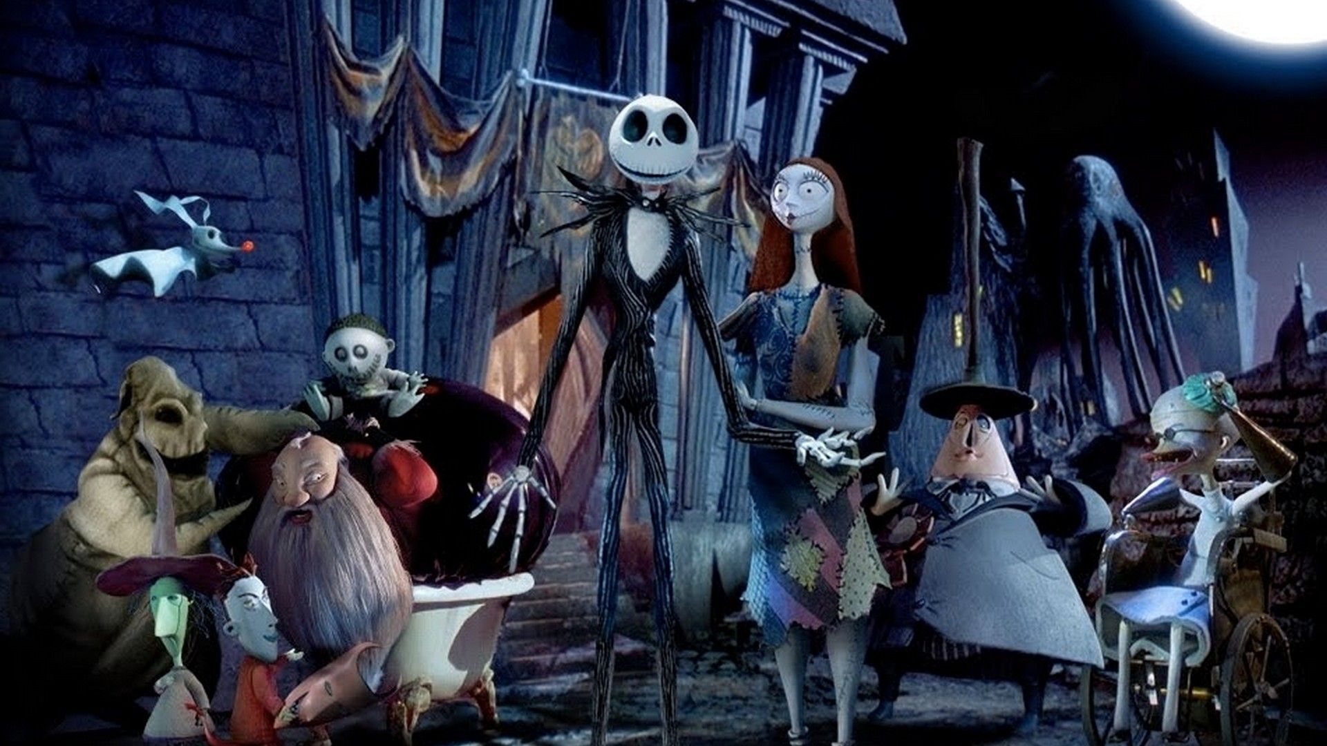 Nightmare Before Christmas Desktop Wallpapers - 4k, HD Nightmare Before ...