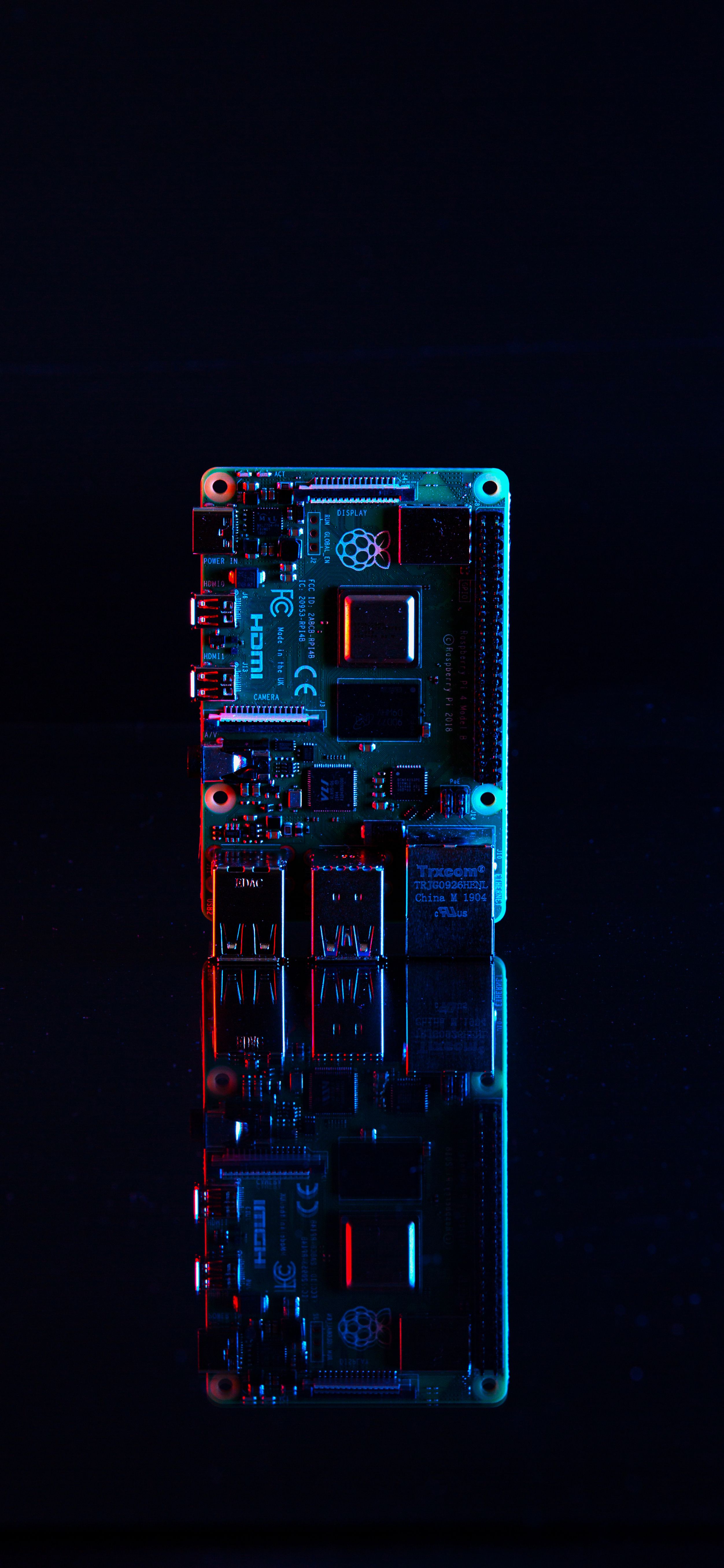 2504x5421 A rather snazzy Raspberry Pi 4 wallpaper for your phone and ... Wallpaper