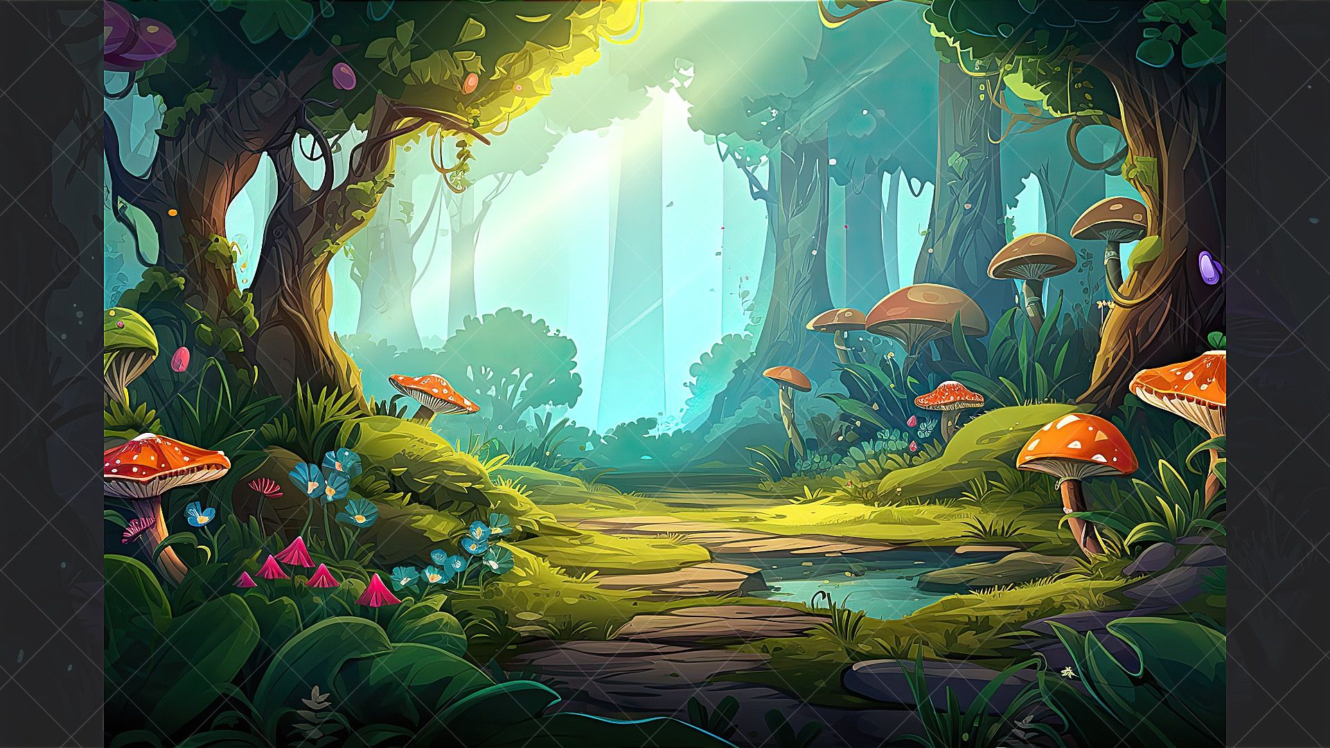 Forest Cartoon HD Wallpapers - 4k, HD Forest Cartoon Backgrounds on ...