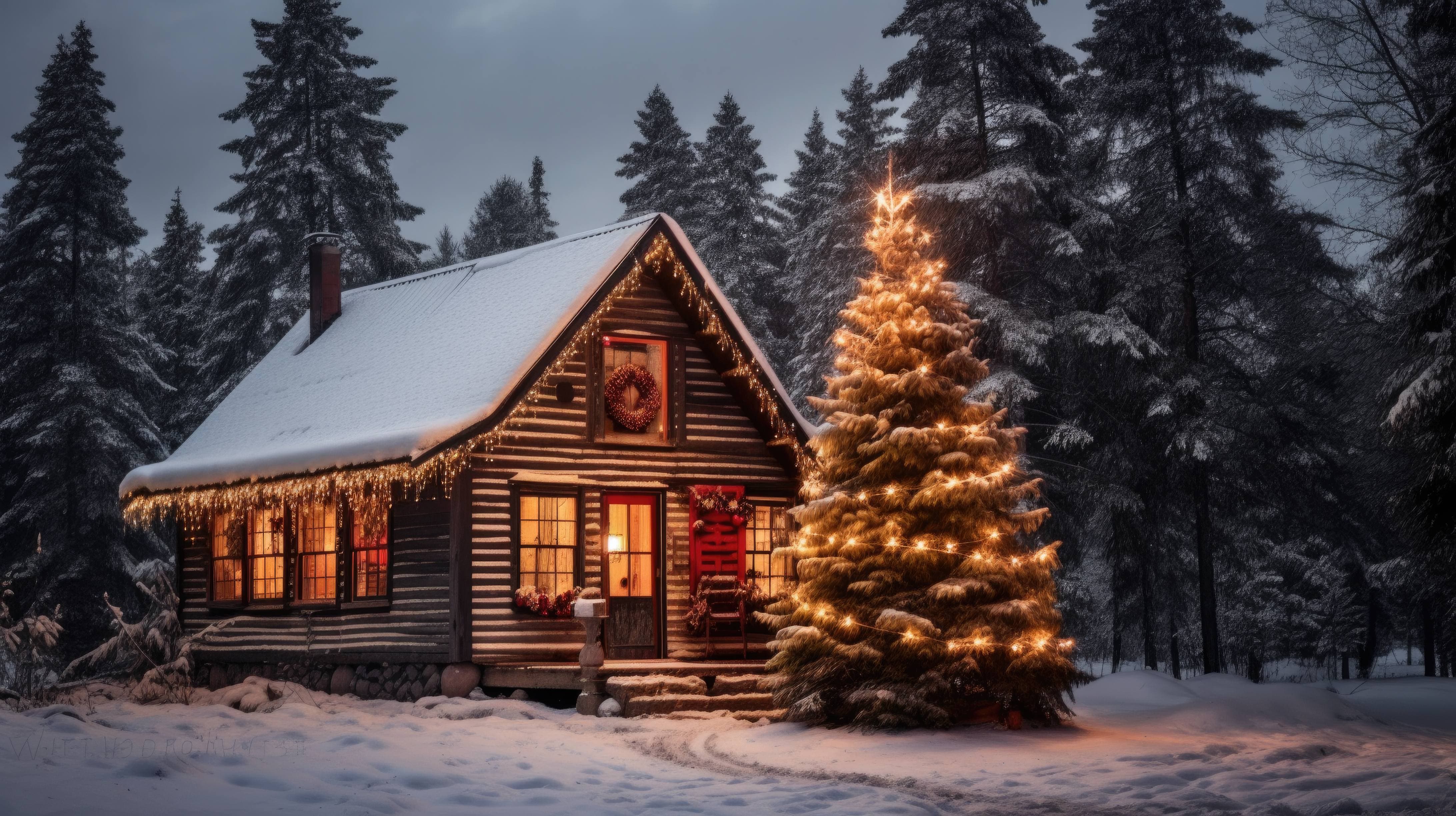 Snow Cabin Wallpapers - 4k, HD Snow Cabin Backgrounds on WallpaperBat