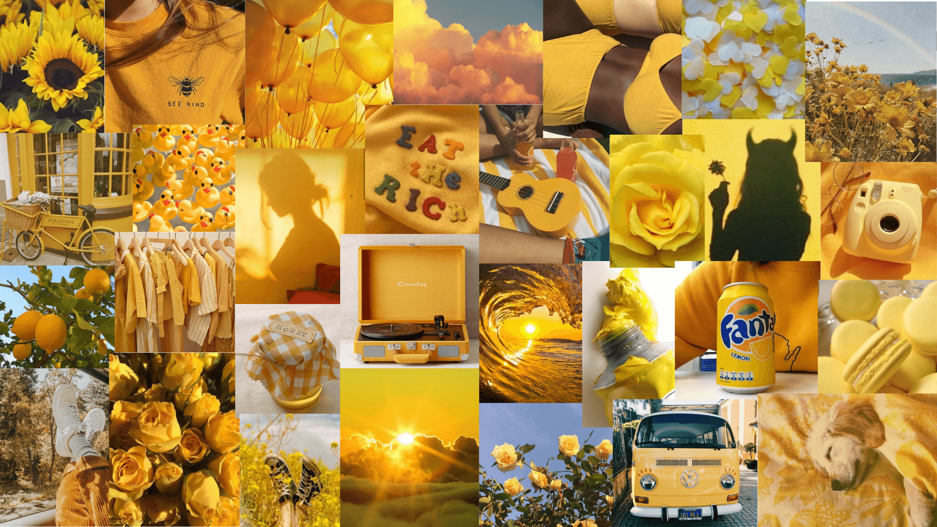 Yellow Aesthetic Wallpapers - 4k, HD Yellow Aesthetic Backgrounds on ...