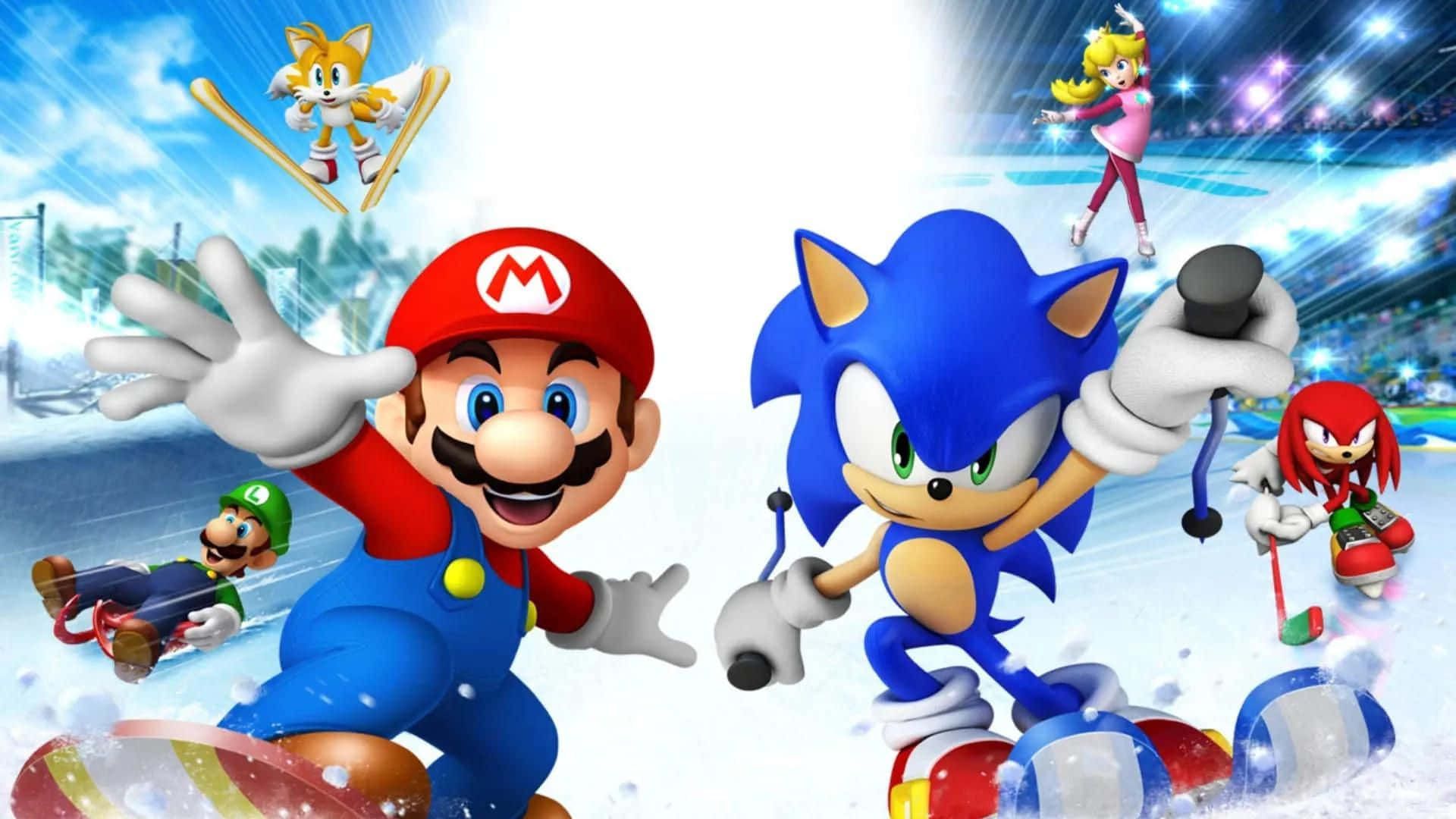 Mario And Sonic Wallpapers 4k Hd Mario And Sonic Backgrounds On Wallpaperbat 4761