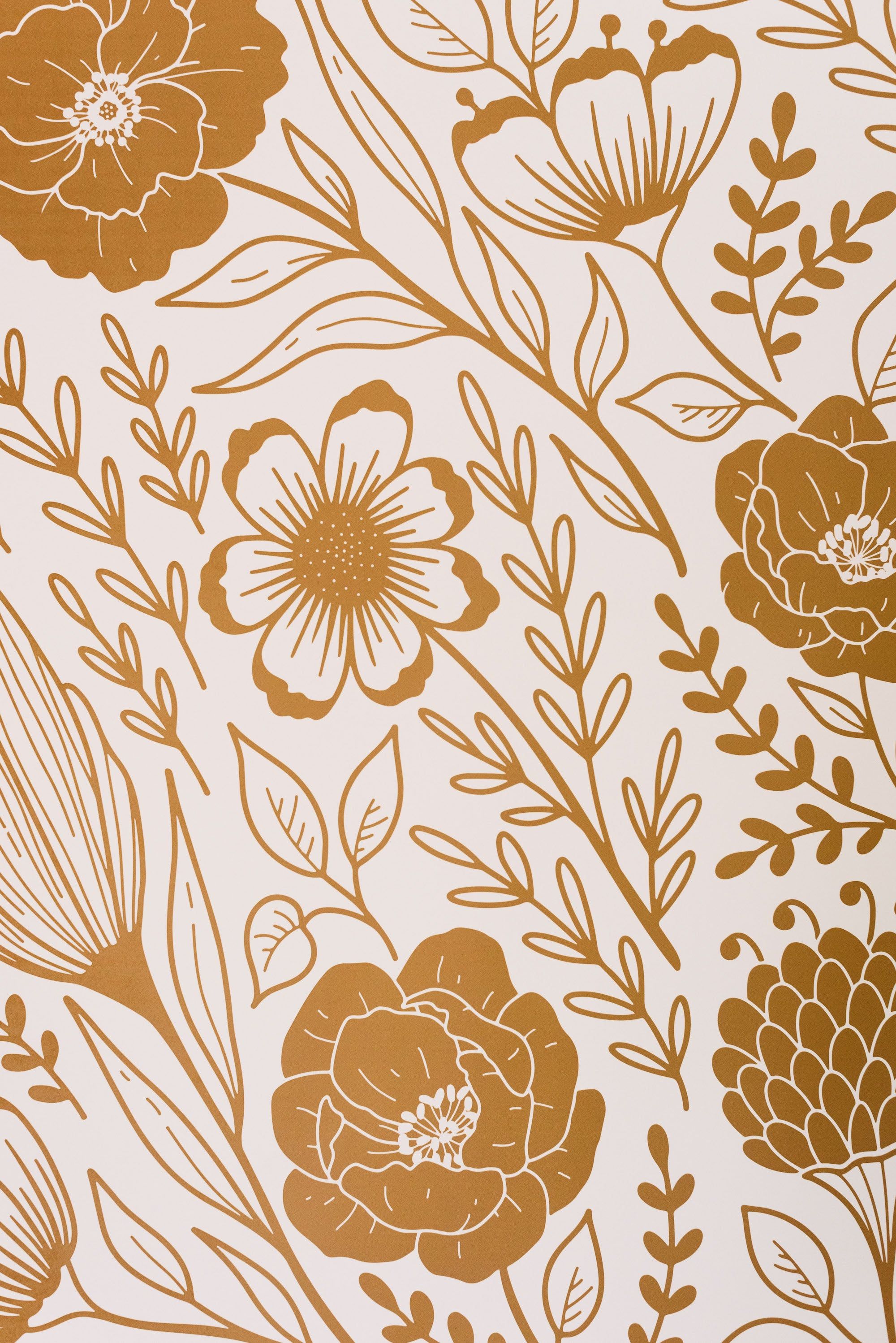Retro Floral Wallpapers 4k Hd Retro Floral Backgrounds On Wallpaperbat