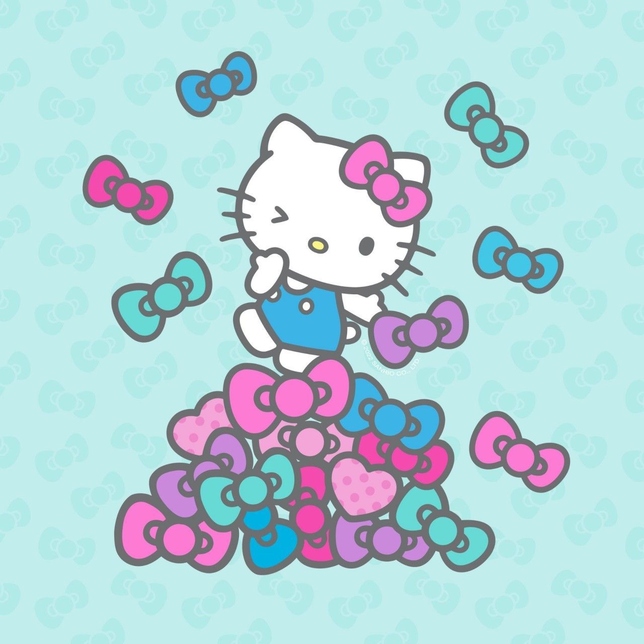 Blue Hello Kitty Wallpapers 4k, HD Blue Hello Kitty Backgrounds on