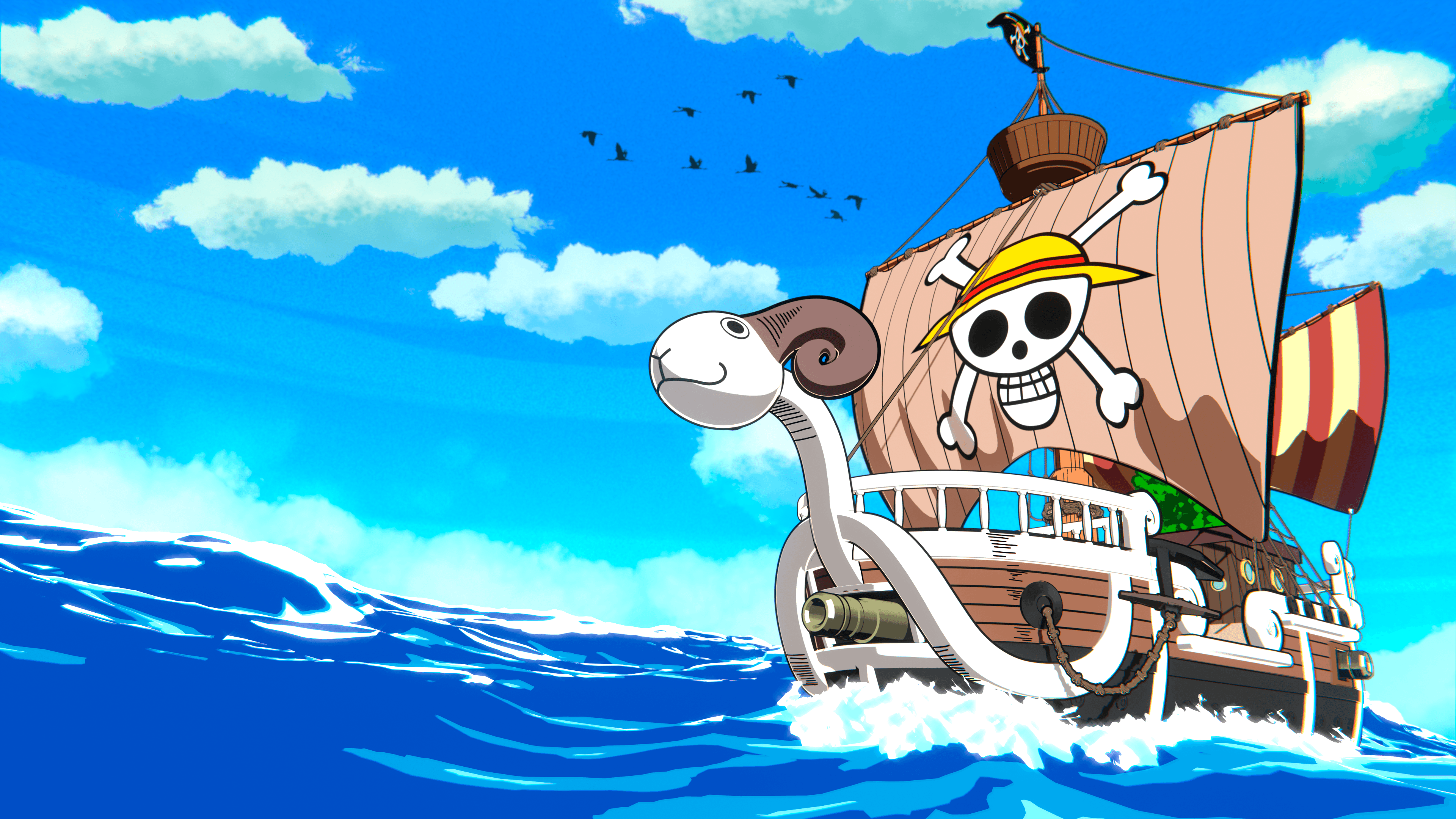 3840x2160 Going Merry OP Fan Art Wallpaper on WallpaperBat