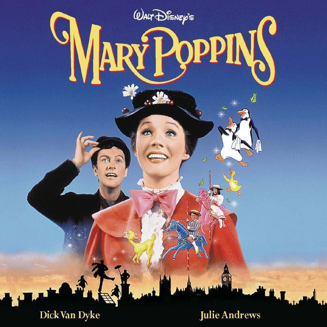 1300x1300 100+] Mary Poppins Wallpapers ... Wallpaper