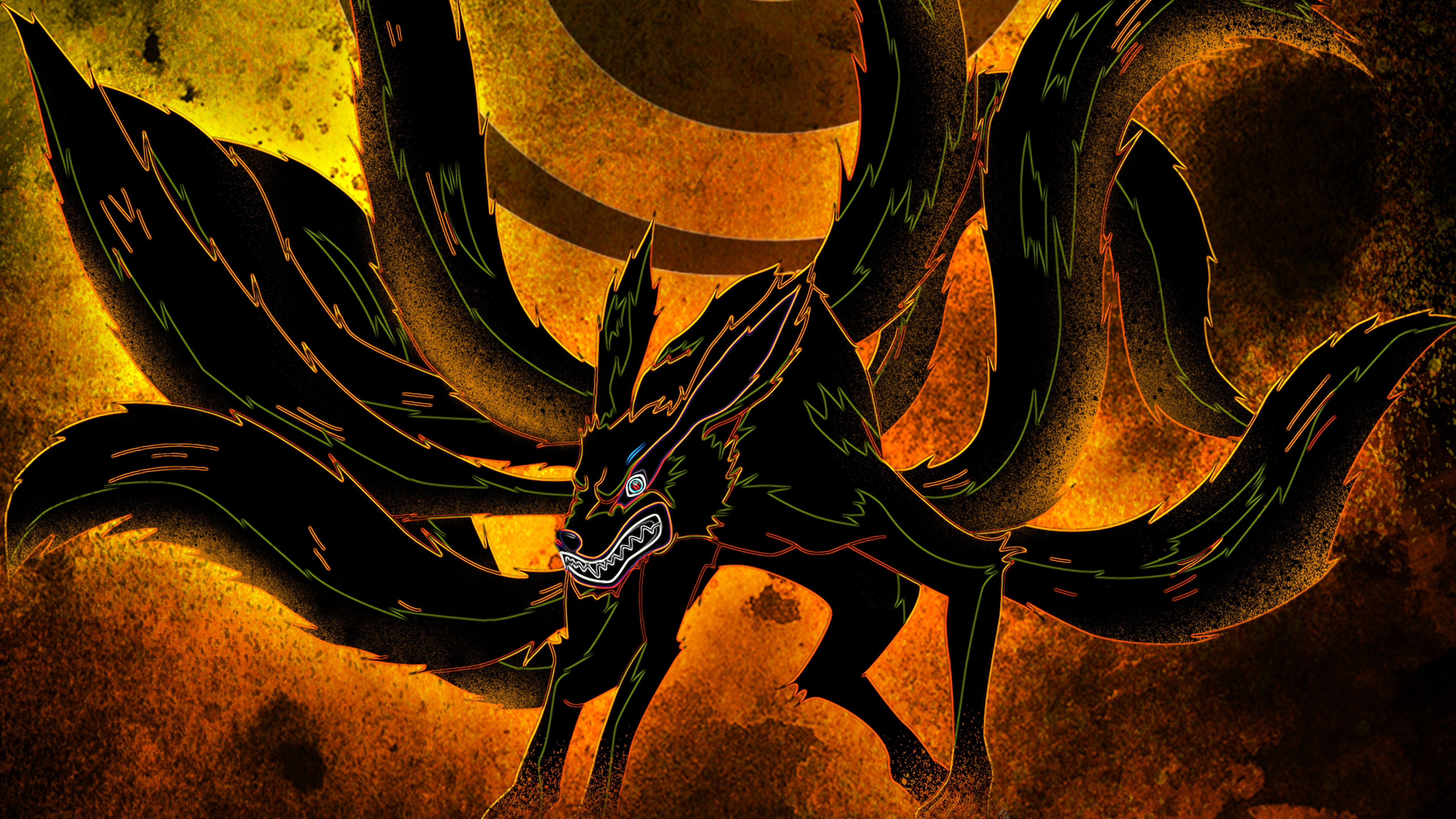 Nine Tailed Fox Wallpapers - 4k, HD Nine Tailed Fox Backgrounds on ...