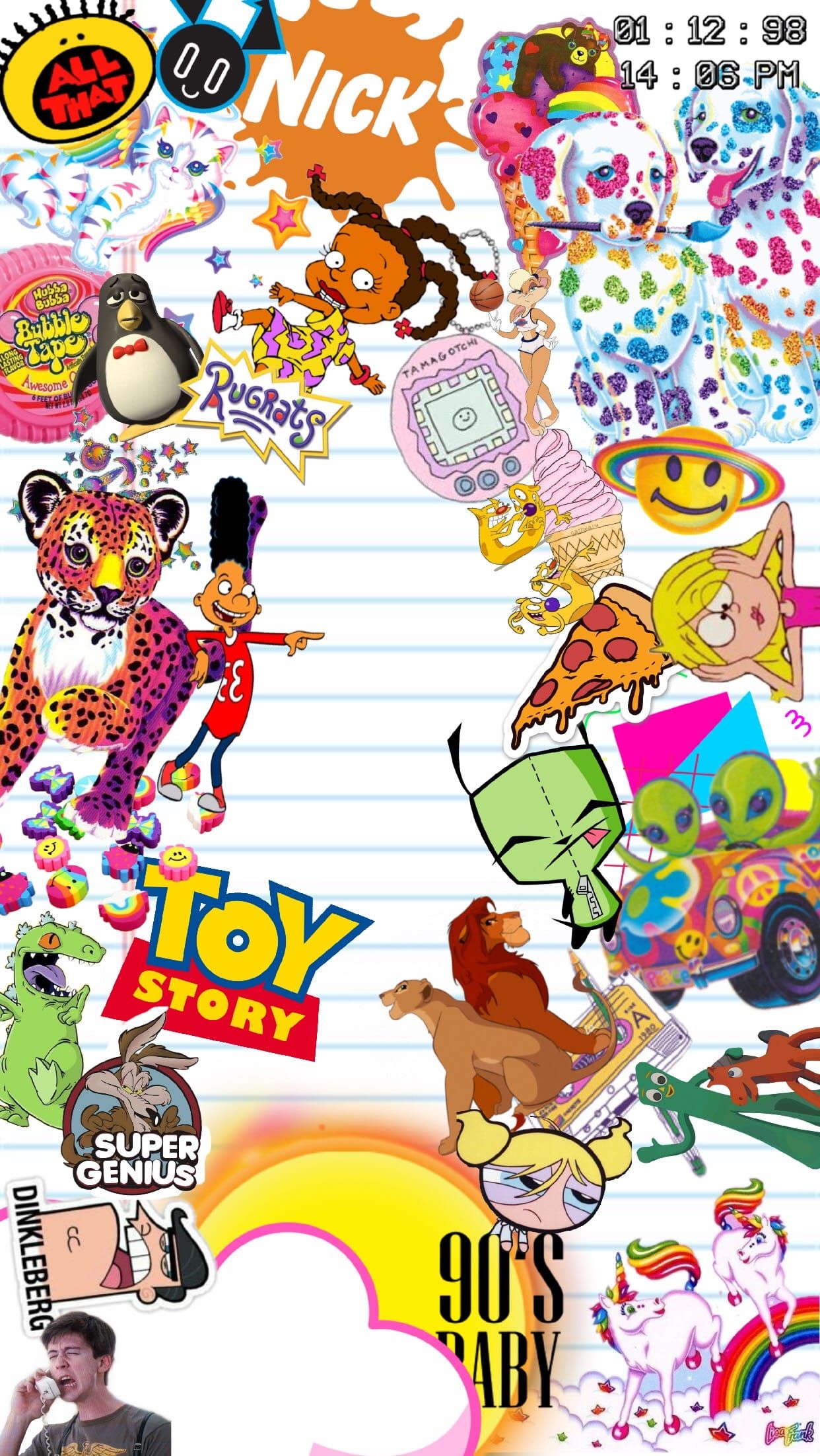 90s Cartoon Wallpapers - 4k, HD 90s Cartoon Backgrounds on WallpaperBat