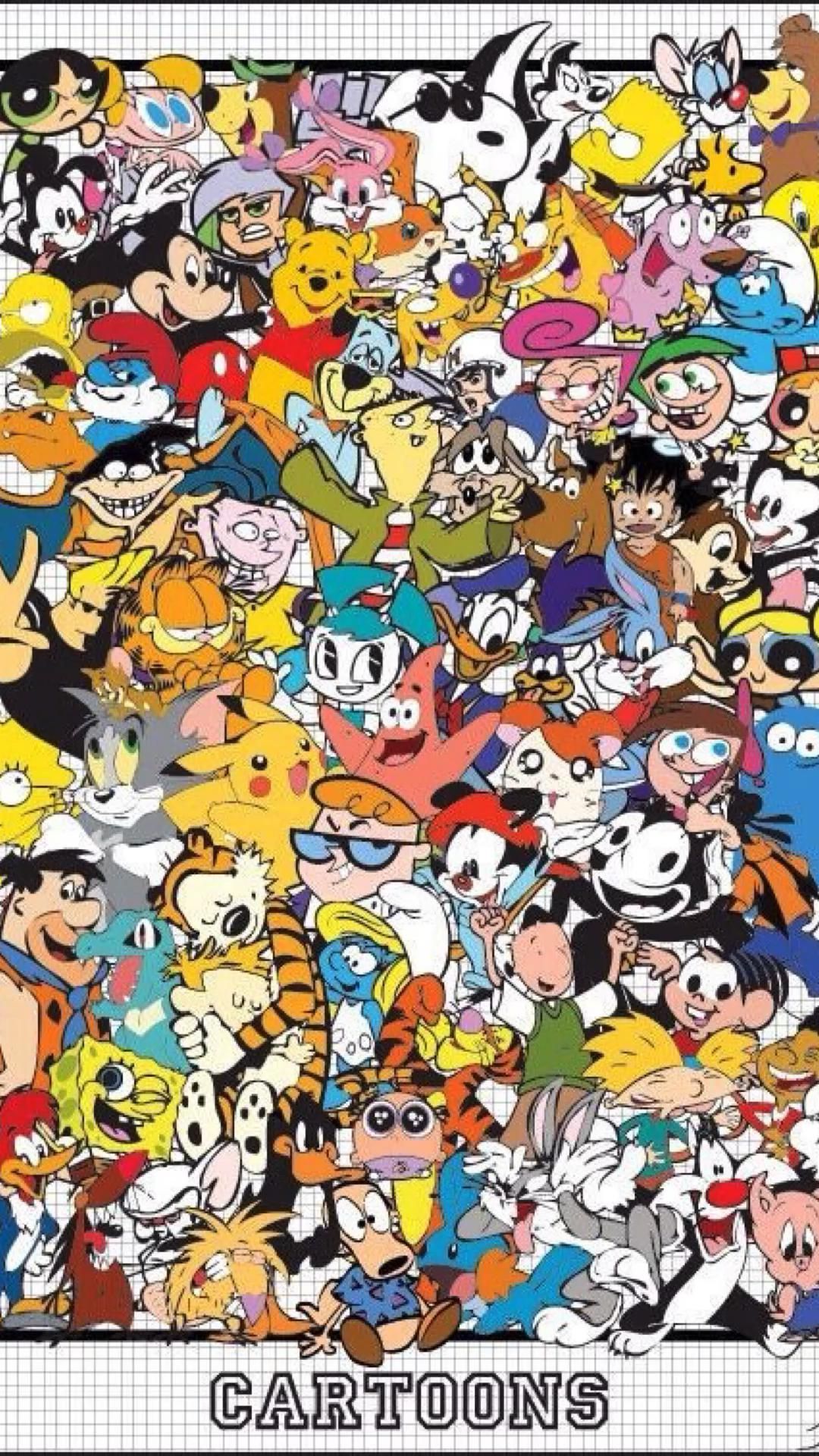 90s Cartoon Wallpapers - 4k, HD 90s Cartoon Backgrounds on WallpaperBat