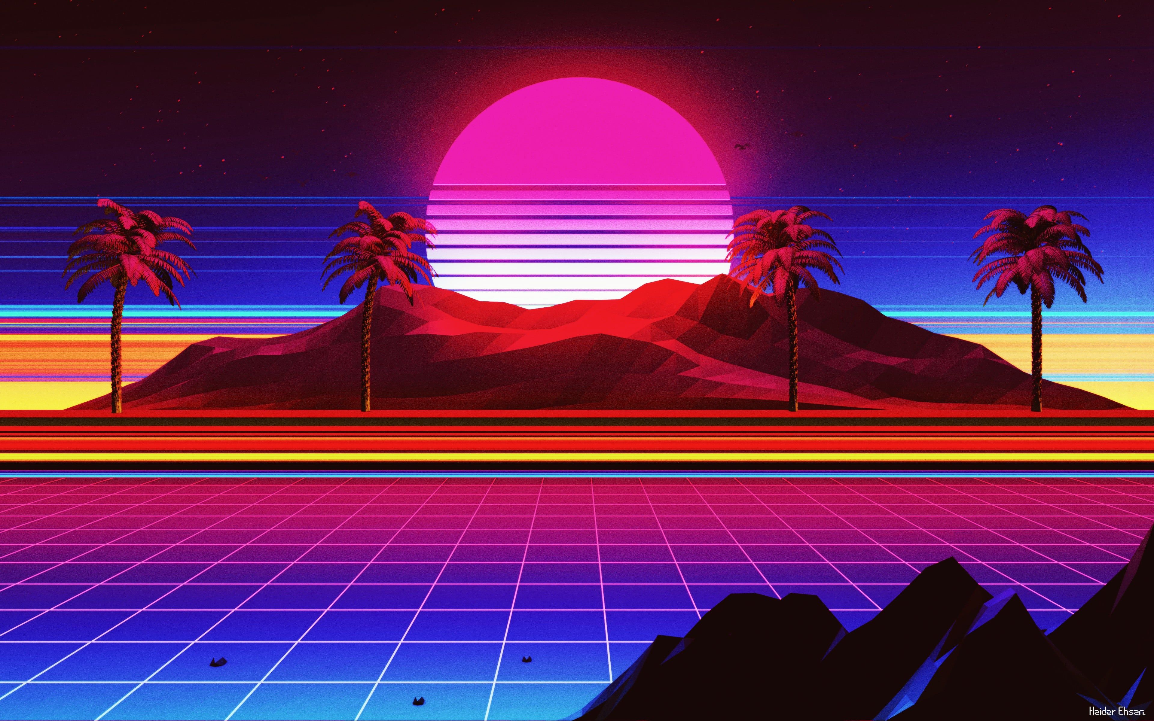 Neon Retro Wallpapers - 4k, HD Neon Retro Backgrounds on WallpaperBat