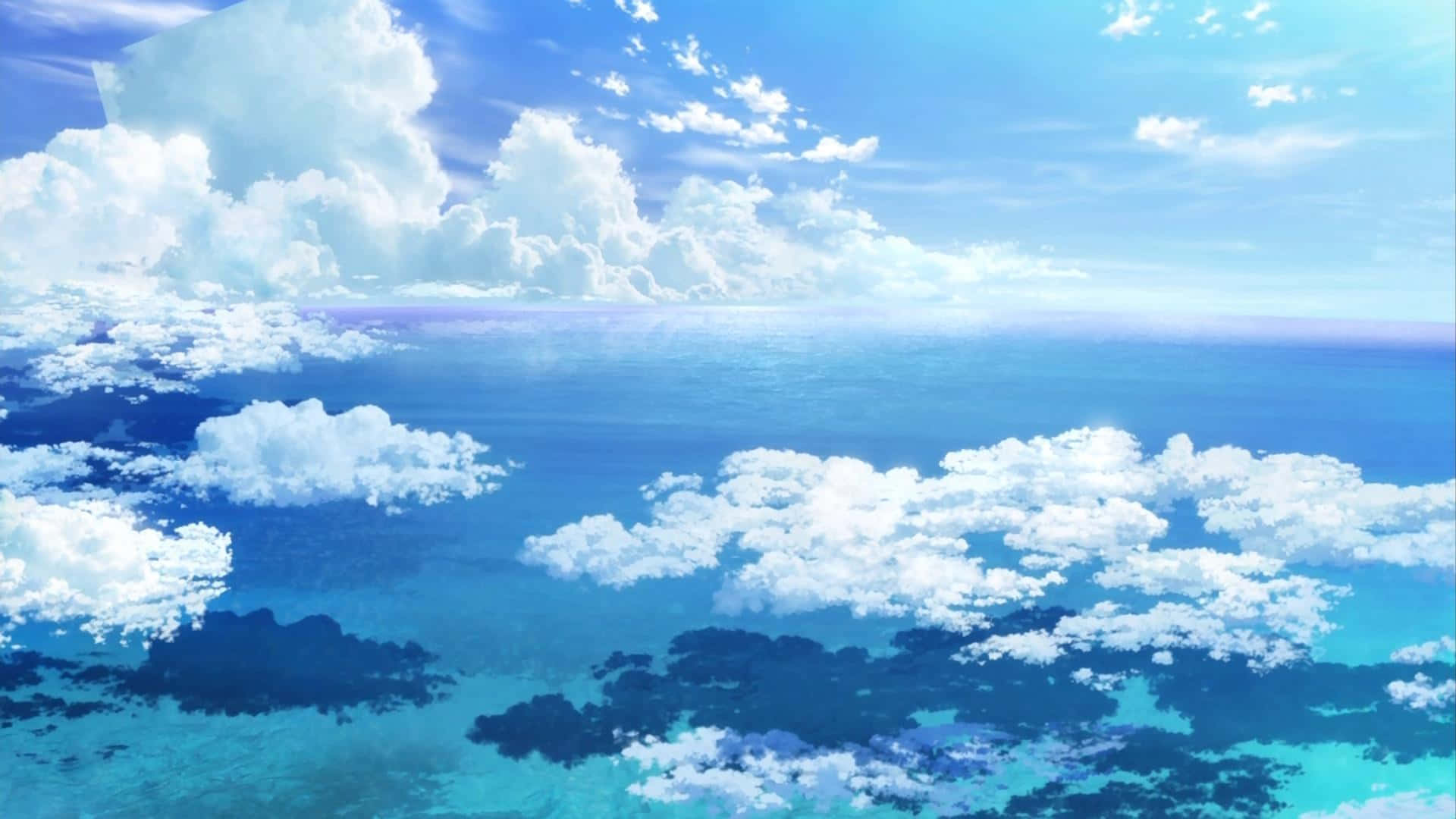 1920x1080 100+] Anime Cloud Wallpapers ... Wallpaper