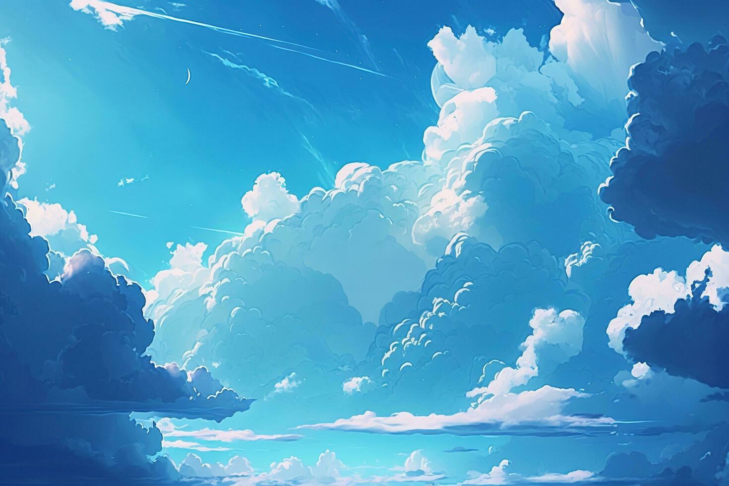 Anime Cloud Wallpapers - 4k, HD Anime Cloud Backgrounds on WallpaperBat