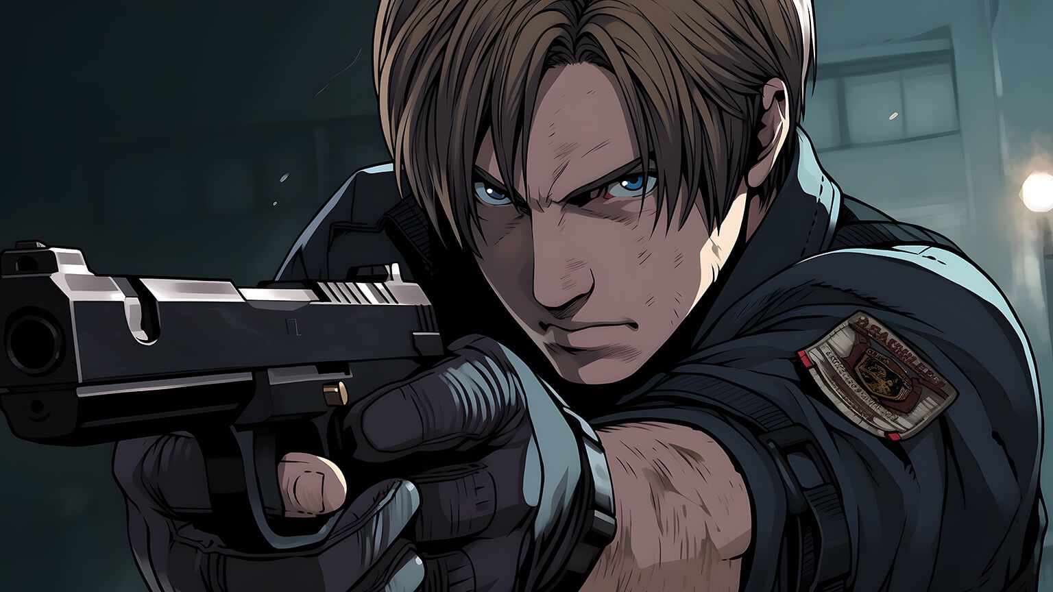 Leon S Kennedy Wallpapers 4k Hd Leon S Kennedy Backgrounds On Wallpaperbat 8858