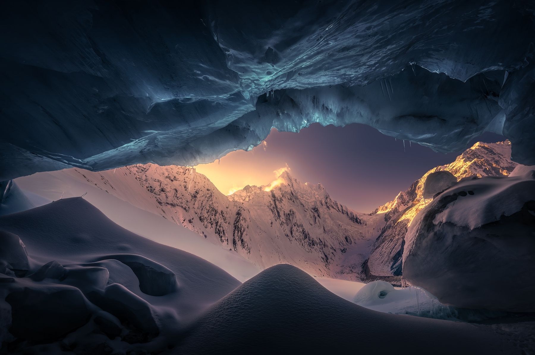 Ice Cave Wallpapers - 4k, HD Ice Cave Backgrounds on WallpaperBat