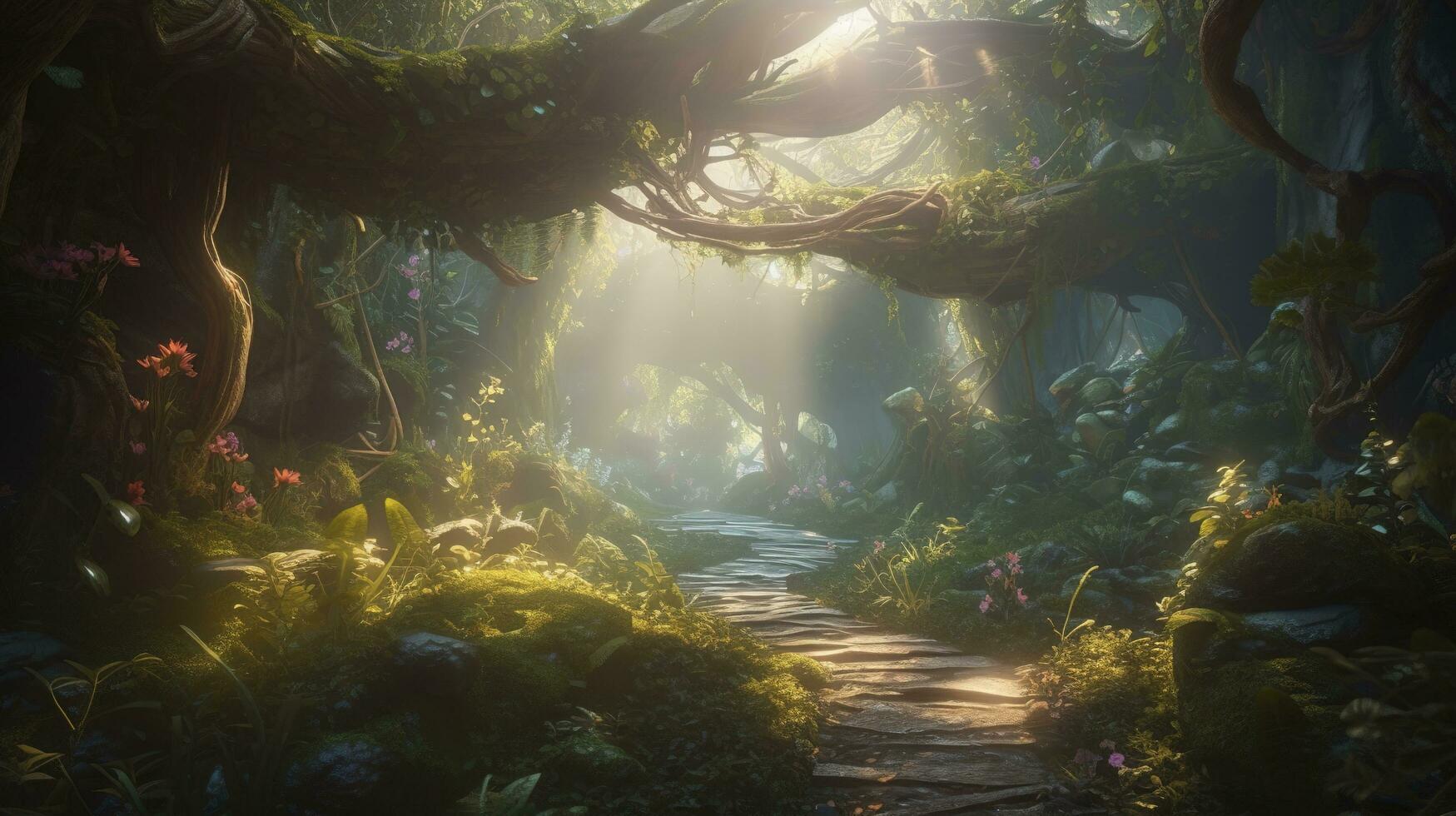 Fantasy Forest Wallpapers - 4k, HD Fantasy Forest Backgrounds On ...