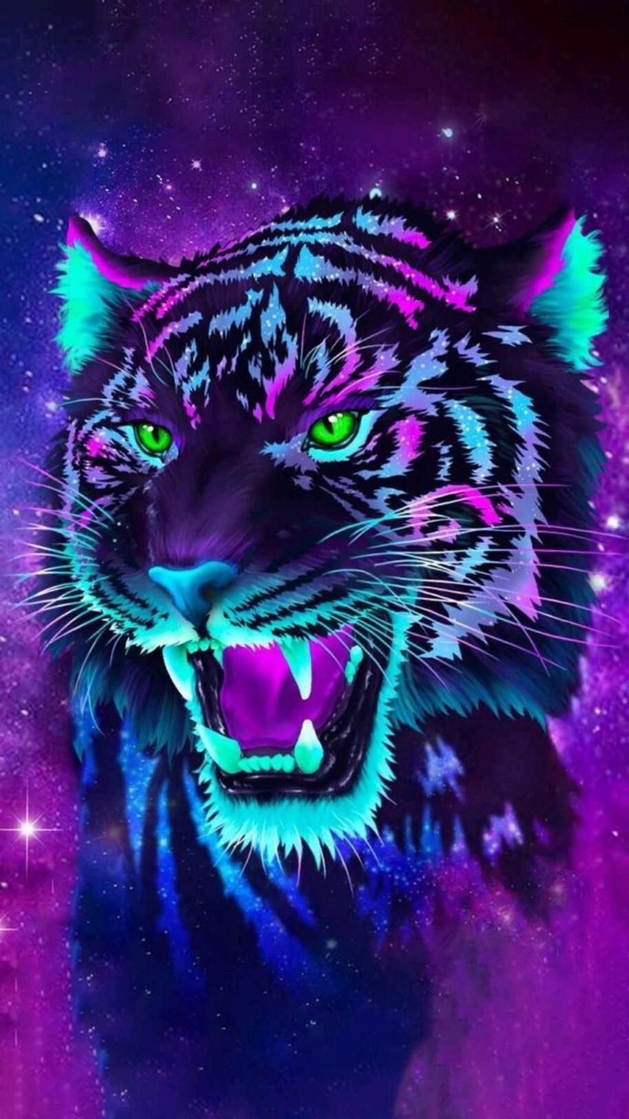 Neon Tiger Wallpapers - 4k, HD Neon Tiger Backgrounds on WallpaperBat