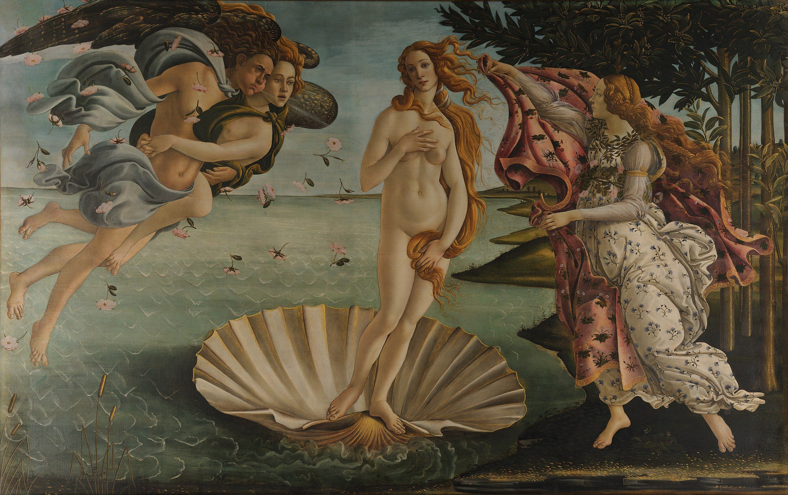 2560x1608 File:Sandro Botticelli - La nascita di ... Wallpaper