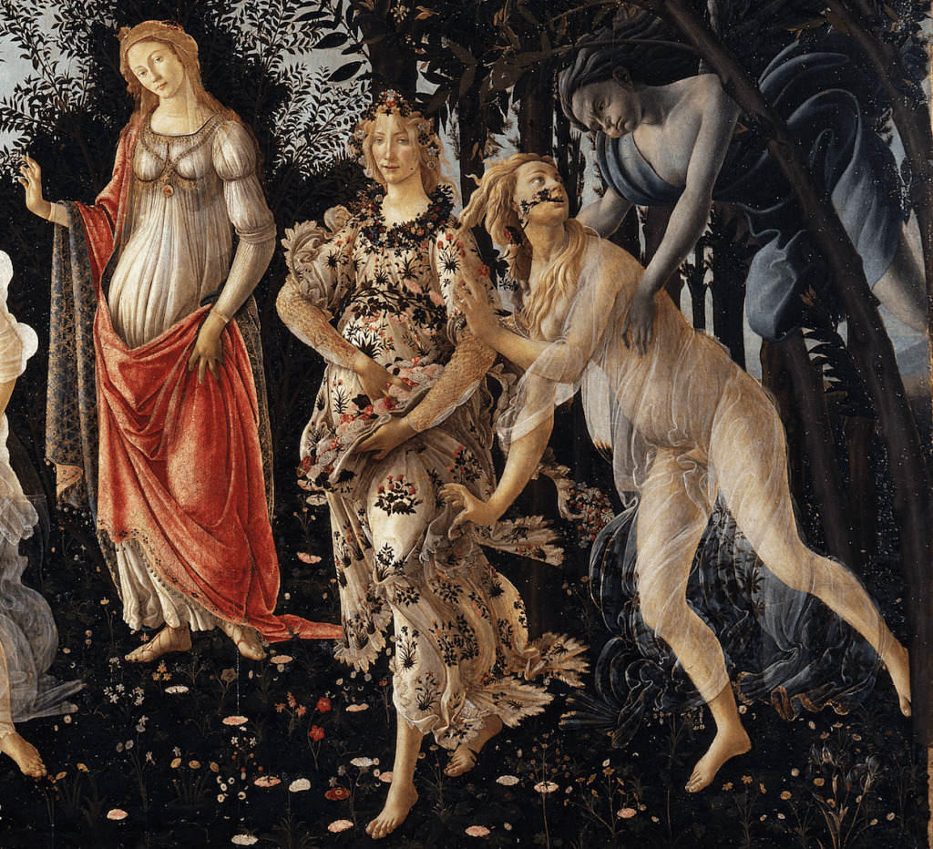 1024x932 Sandro Botticelli's 'Primavera' Is a ... Wallpaper