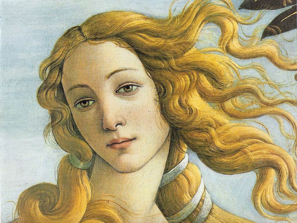 1024x768 Botticelli, Venus, and the Unrequited ... Wallpaper
