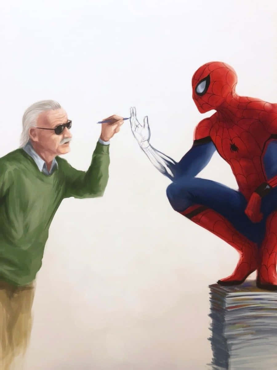 900x1200 100+] Stan Lee Tribute Wallpapers ... Wallpaper