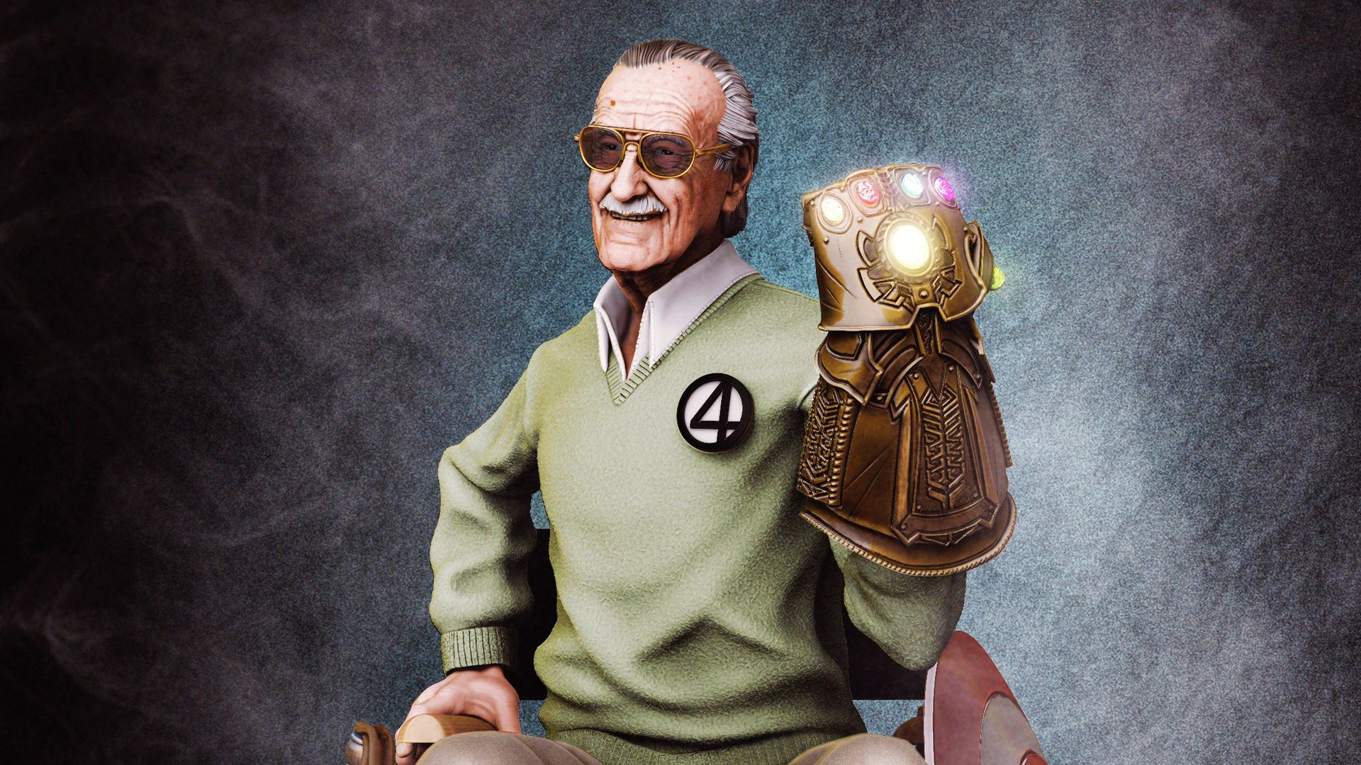 1920x1080 Stan Lee Infinity Gauntlet Wallpaper,HD ... Wallpaper