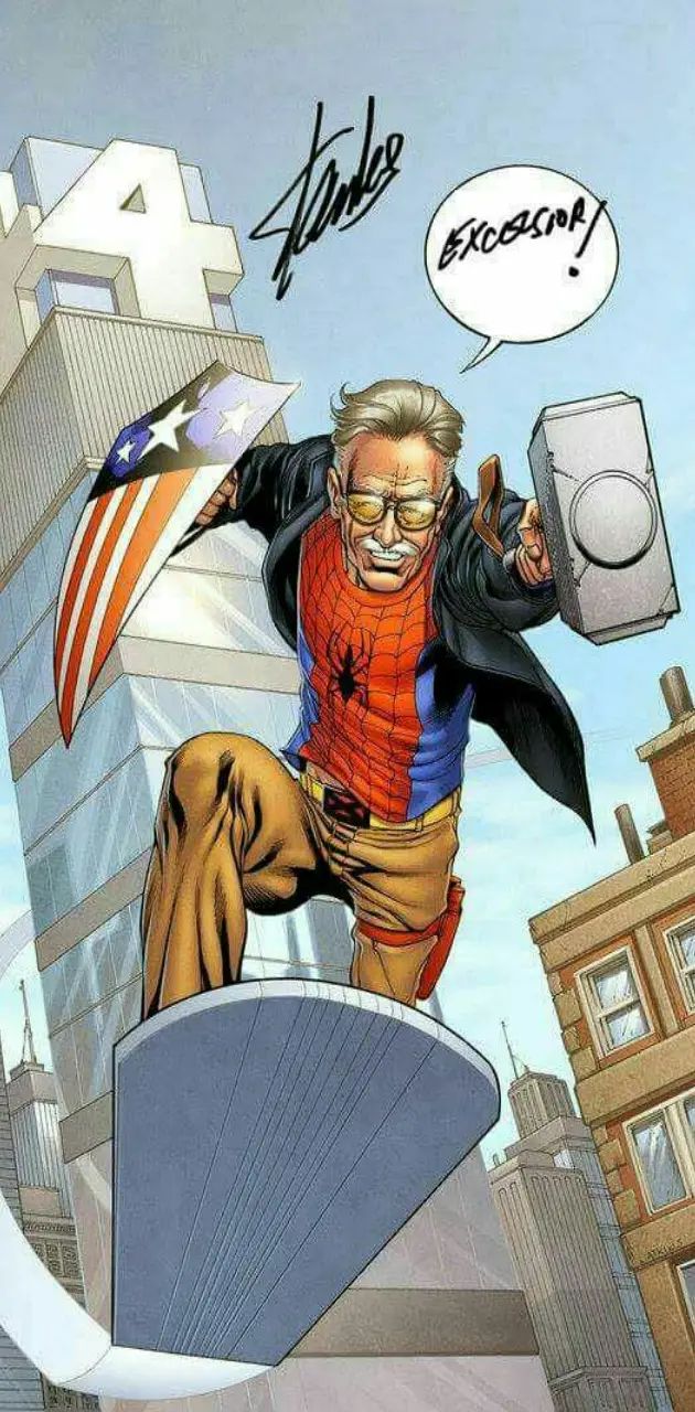 630x1280 Stan Lee wallpaper by MrGuffin ... Wallpaper