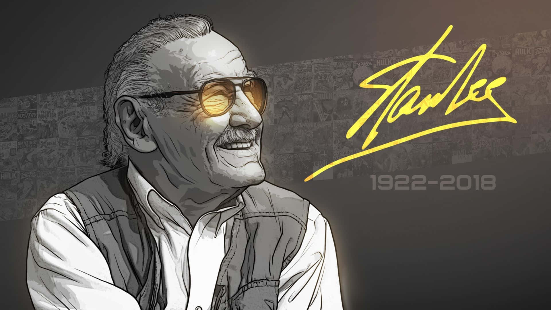 1920x1080 Loving Memory of Stan Lee Wallpaper ... Wallpaper