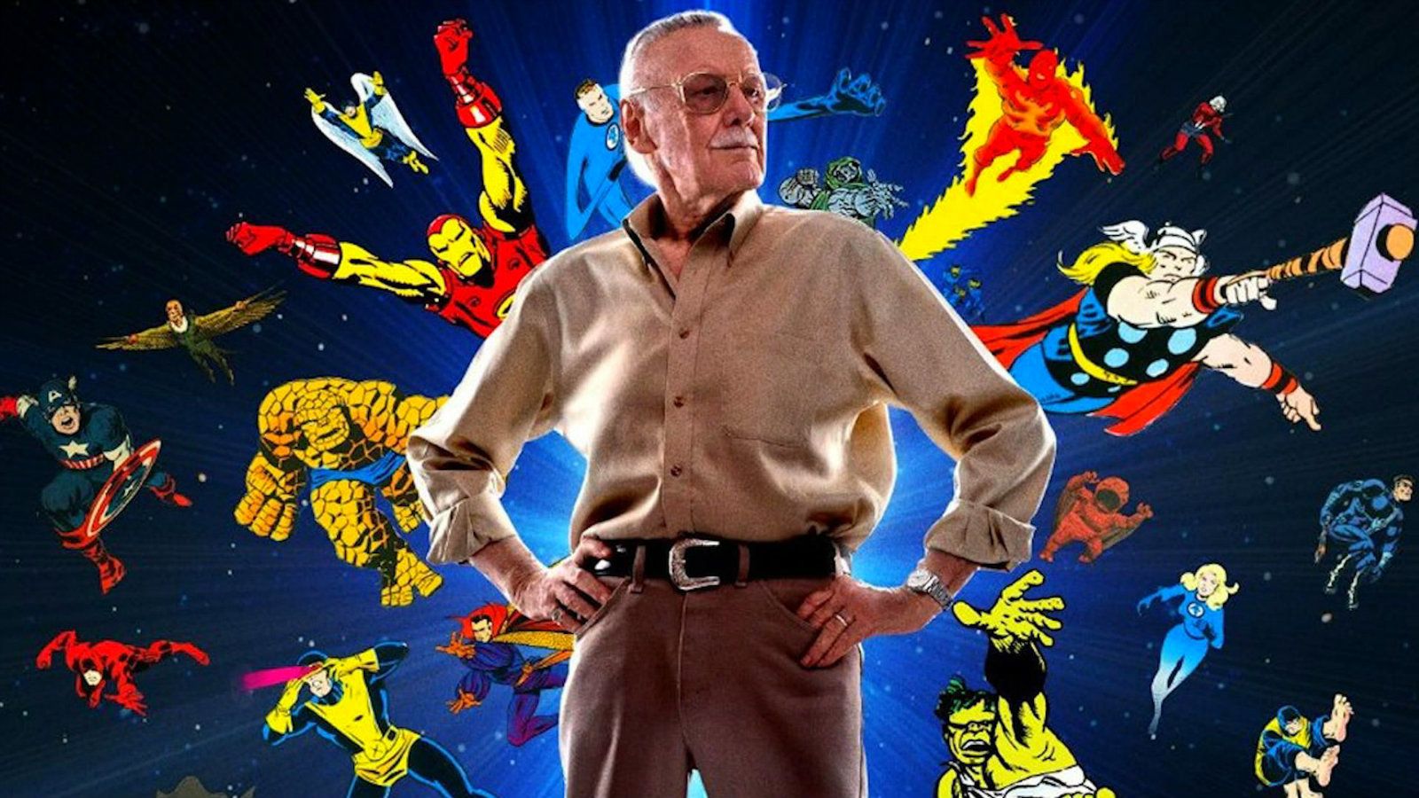 1600x900 Stan Lee - Stan lee Wallpaper (41664377 ... Wallpaper