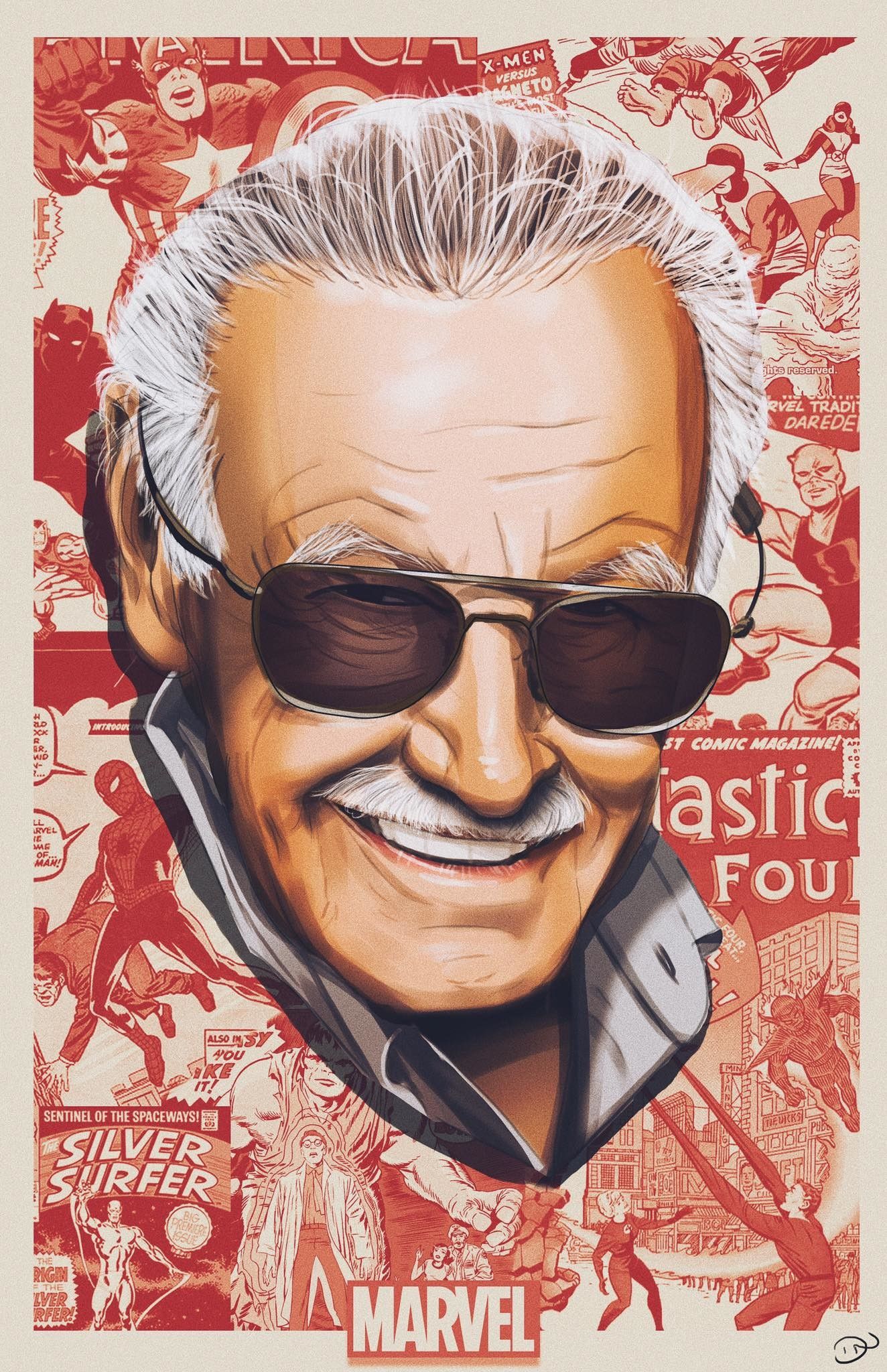 1324x2048 ArtStation - Excelsior - Stan Lee Tribute Wallpaper