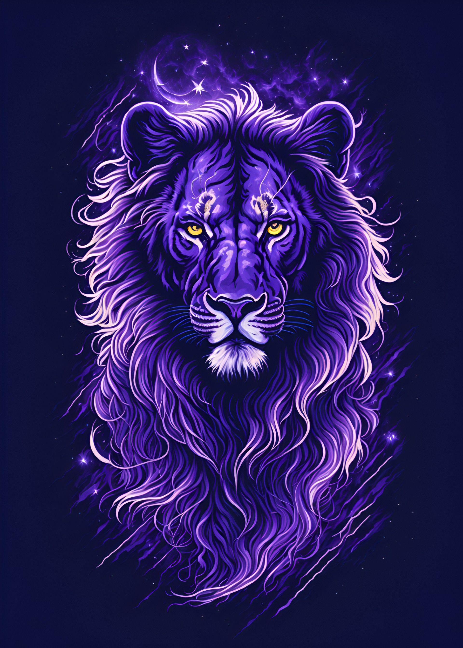 Purple Lion Wallpapers - 4k, HD Purple Lion Backgrounds on WallpaperBat