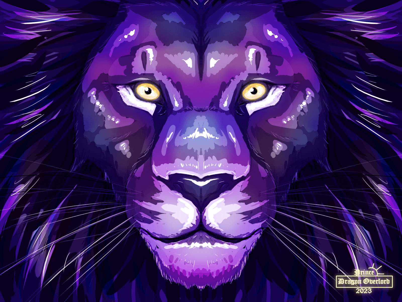 Purple Lion Wallpapers - 4k, HD Purple Lion Backgrounds on WallpaperBat