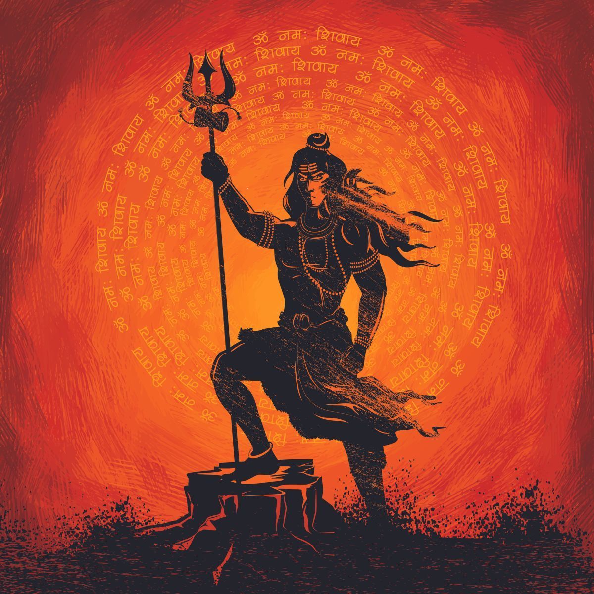 Om Namah Shivay Wallpapers - 4k, HD Om Namah Shivay Backgrounds on ...