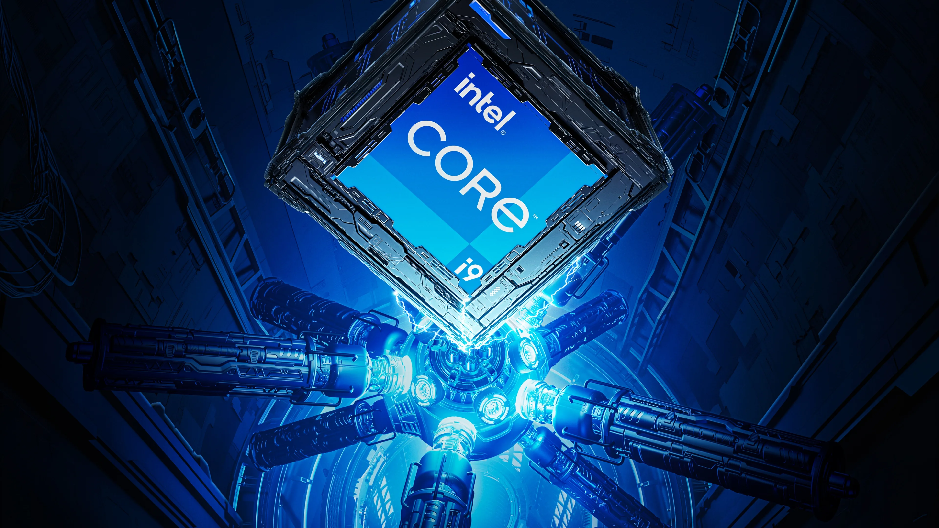 3840x2160 Intel Core i9 Intel Processor 4K ... Wallpaper