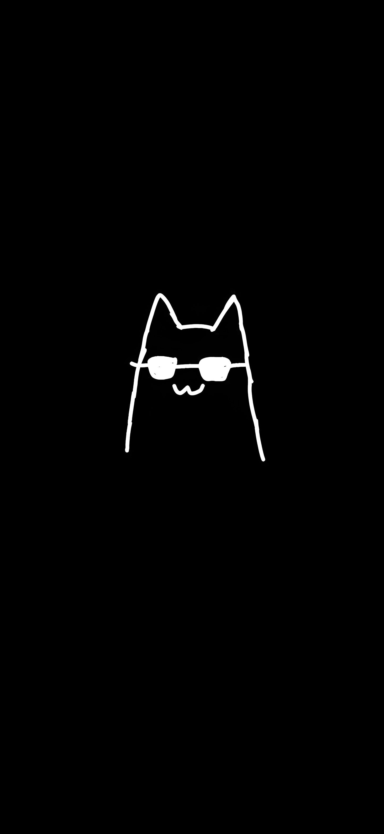 Minimalist Cat Wallpapers - 4k, HD Minimalist Cat Backgrounds on ...