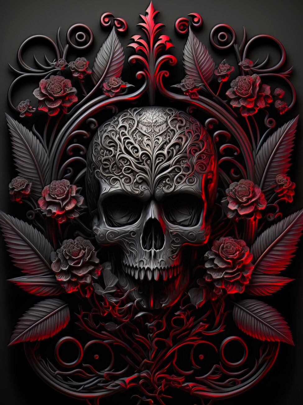 Dark Skull Wallpapers - 4k, HD Dark Skull Backgrounds on WallpaperBat