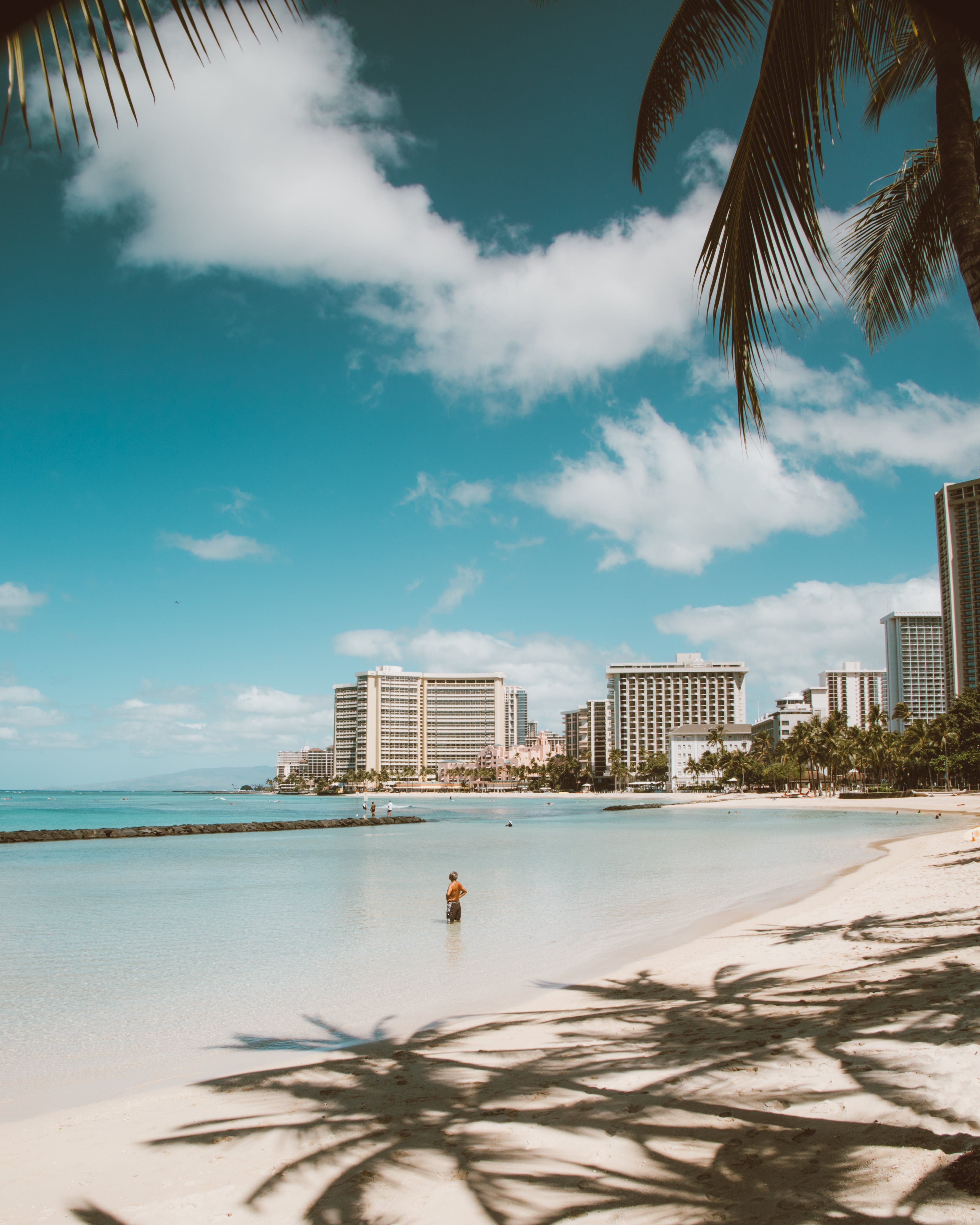 3600x4500 People on Beach · Free Stock Photo Wallpaper