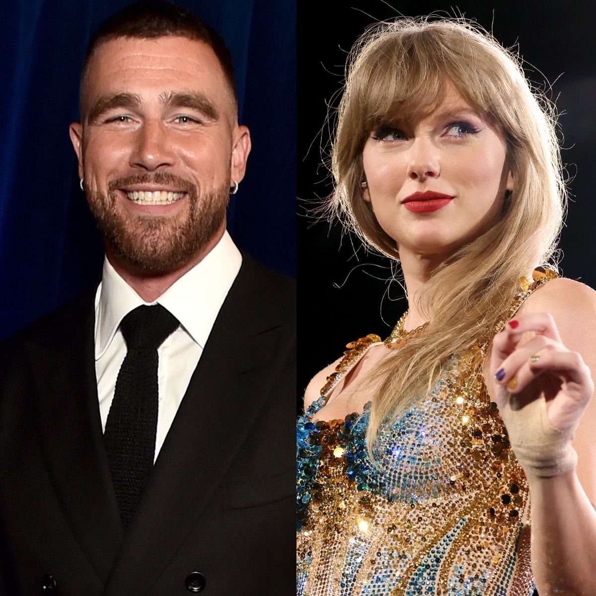 Taylor Swift and Travis Kelce Wallpapers 4k, HD Taylor Swift and