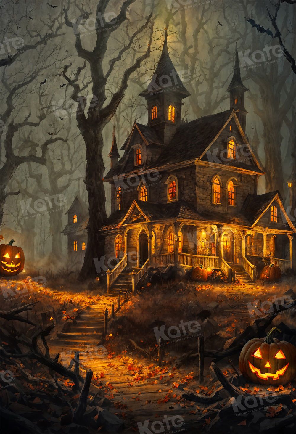 Halloween House Wallpapers - 4k, HD Halloween House Backgrounds on ...