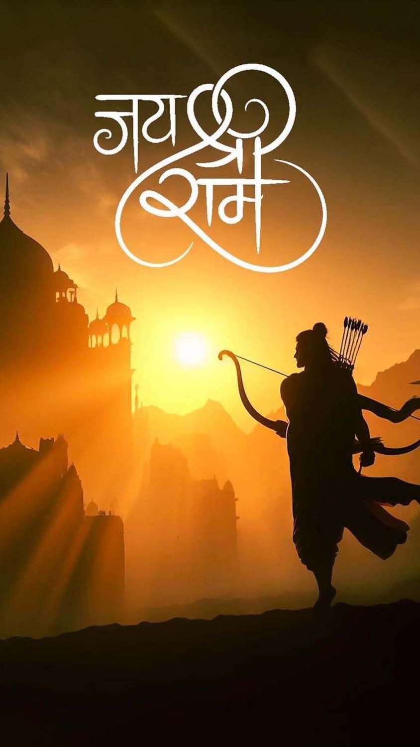 Jai Shri Ram Wallpapers - 4k, HD Jai Shri Ram Backgrounds On WallpaperBat