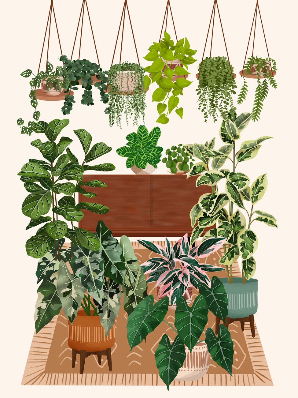 Artistic Quality Birth House Plant Scene in HD Artistic Quality Birth House Plant Scene in HD