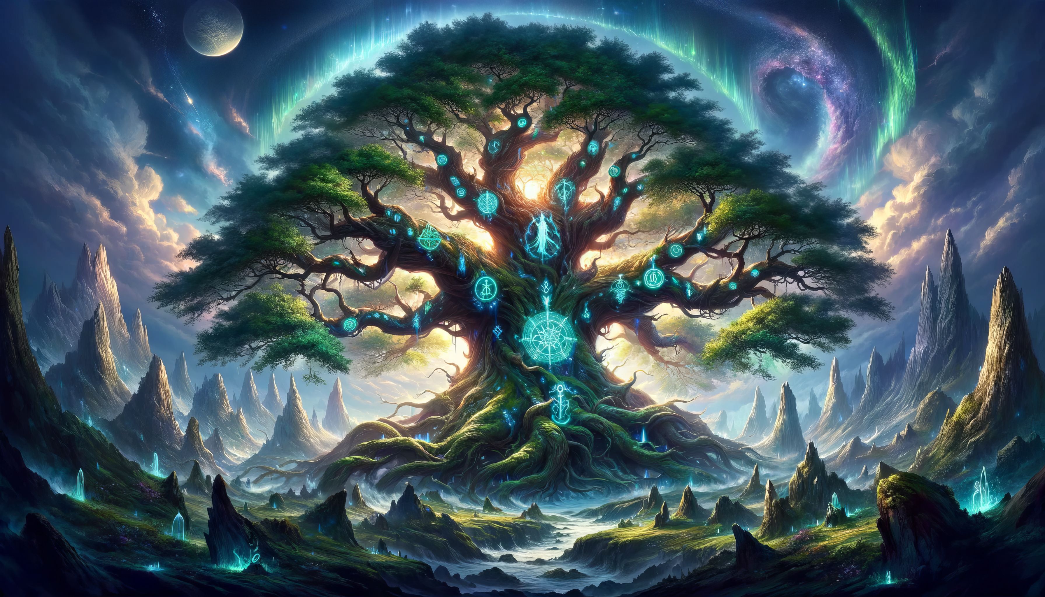 Yggdrasil Wallpapers - 4k, Hd Yggdrasil Backgrounds On Wallpaperbat