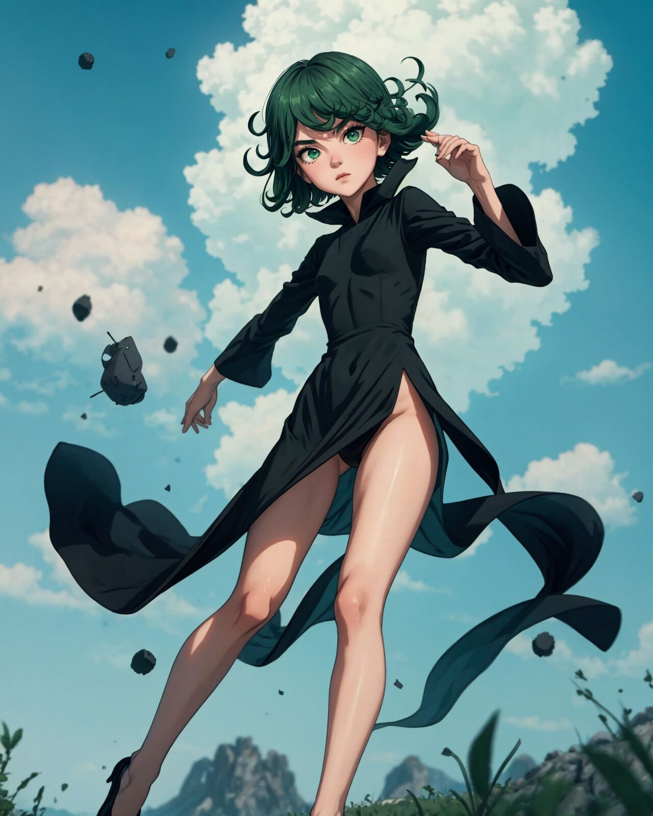 Tatsumaki Wallpapers 4k Hd Tatsumaki Backgrounds On Wallpaperbat 