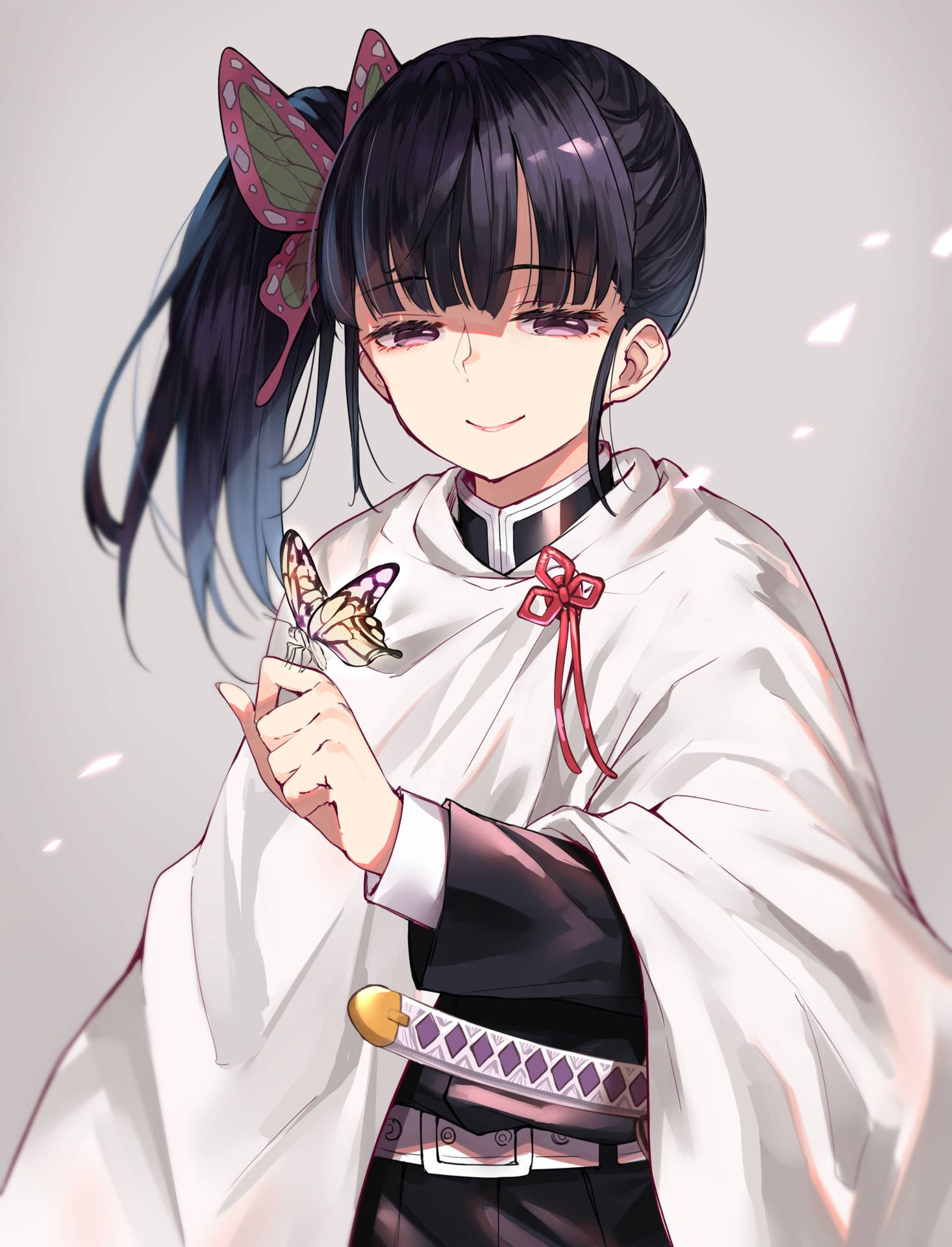 1466x1920 Kanao Tsuyuri Soft Smile Wallpaper on WallpaperBat