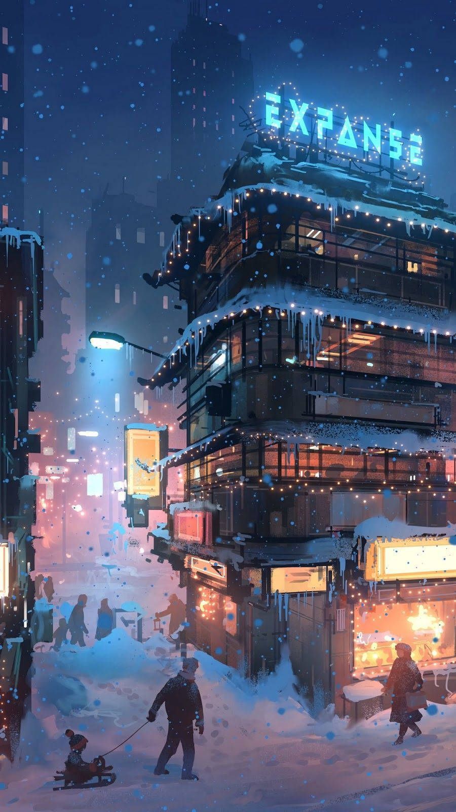 Winter Anime Wallpapers - 4k, HD Winter Anime Backgrounds on WallpaperBat