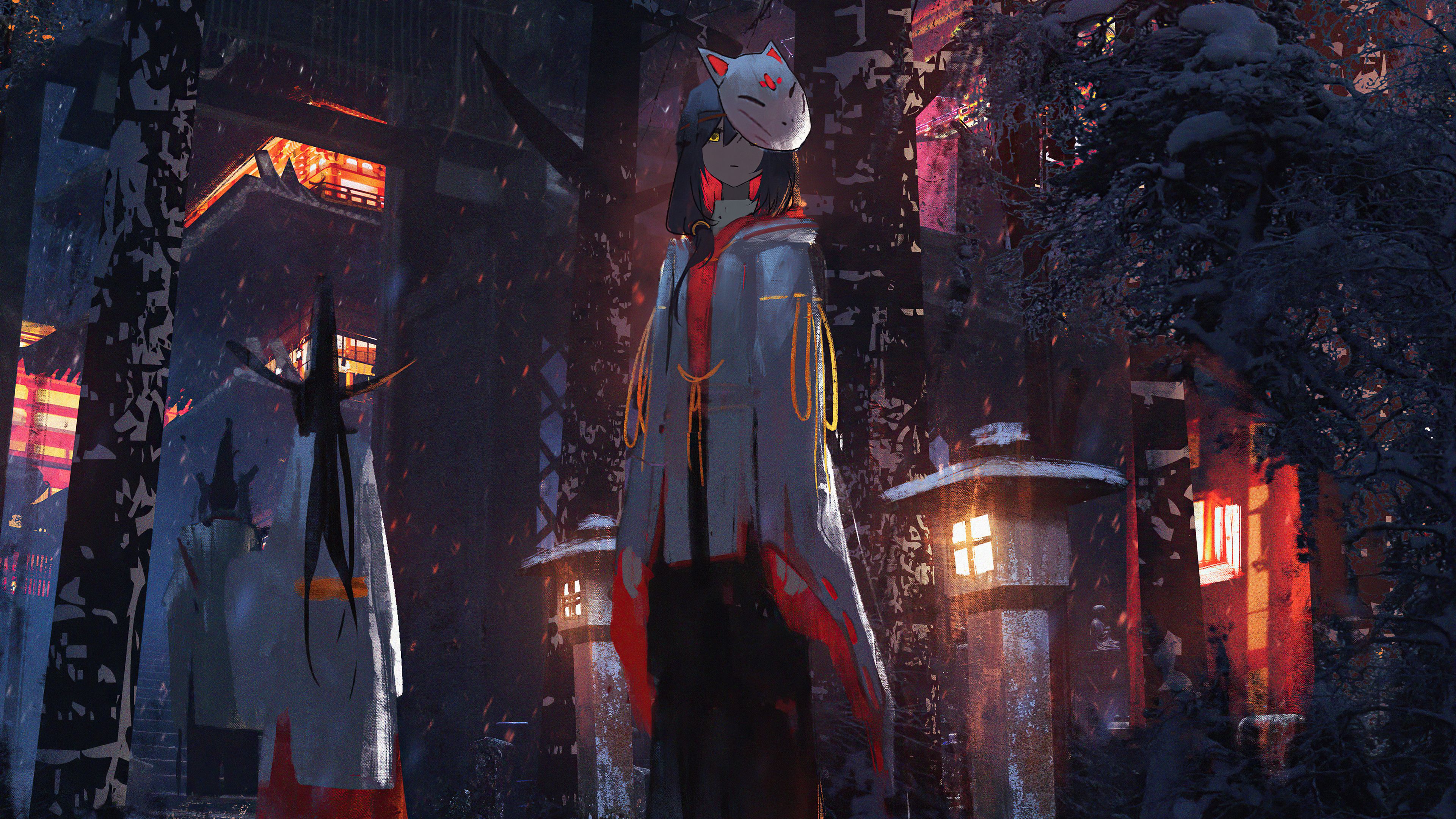 Winter Anime Wallpapers - 4k, HD Winter Anime Backgrounds on WallpaperBat