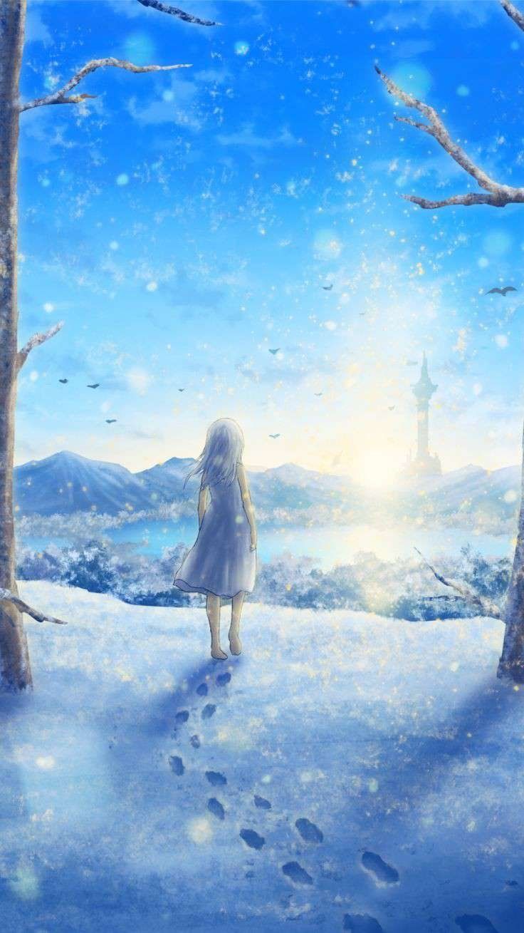 Winter Anime Wallpapers - 4k, HD Winter Anime Backgrounds on WallpaperBat