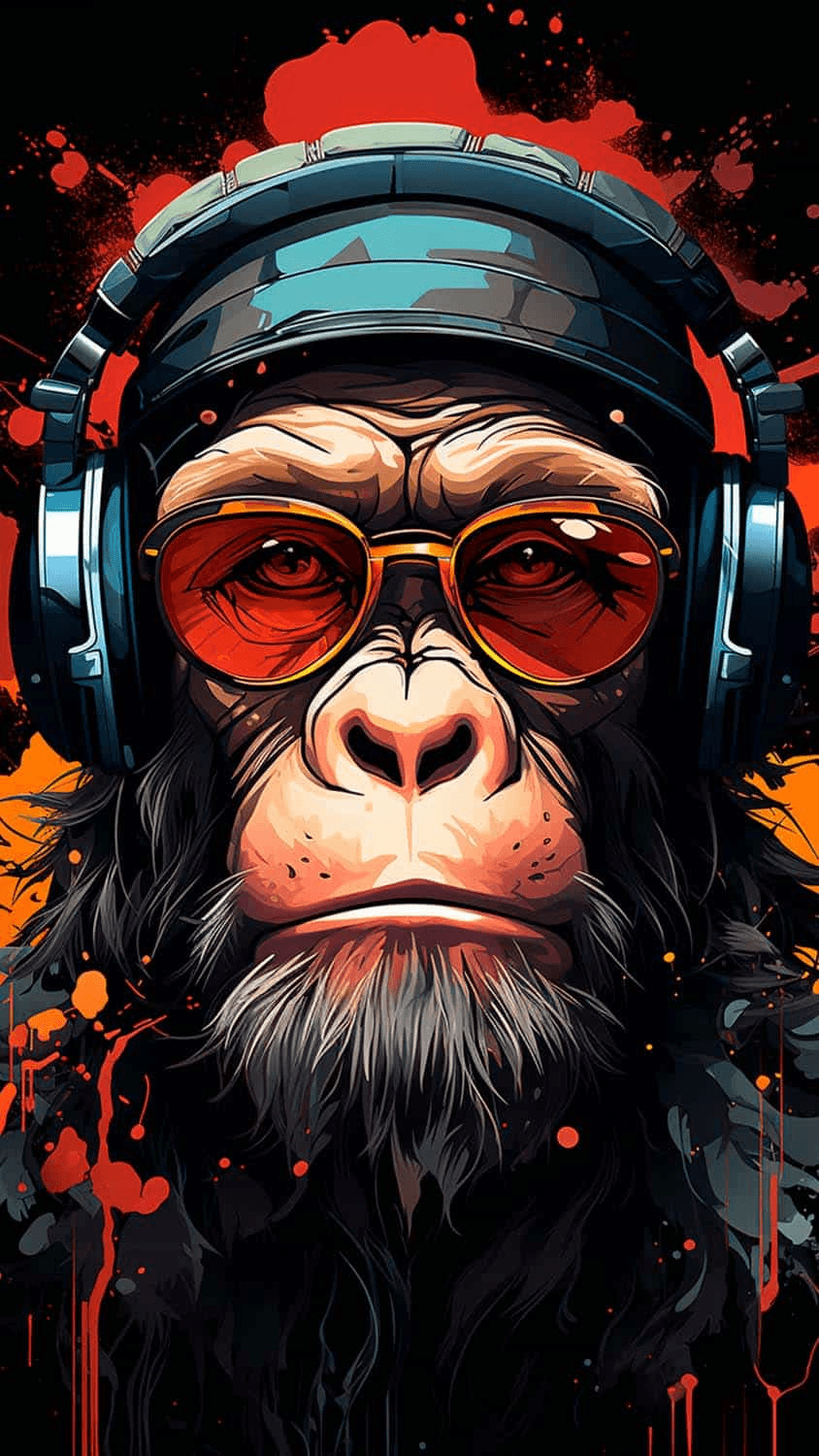 Monkey Art Wallpapers - 4k, HD Monkey Art Backgrounds on WallpaperBat