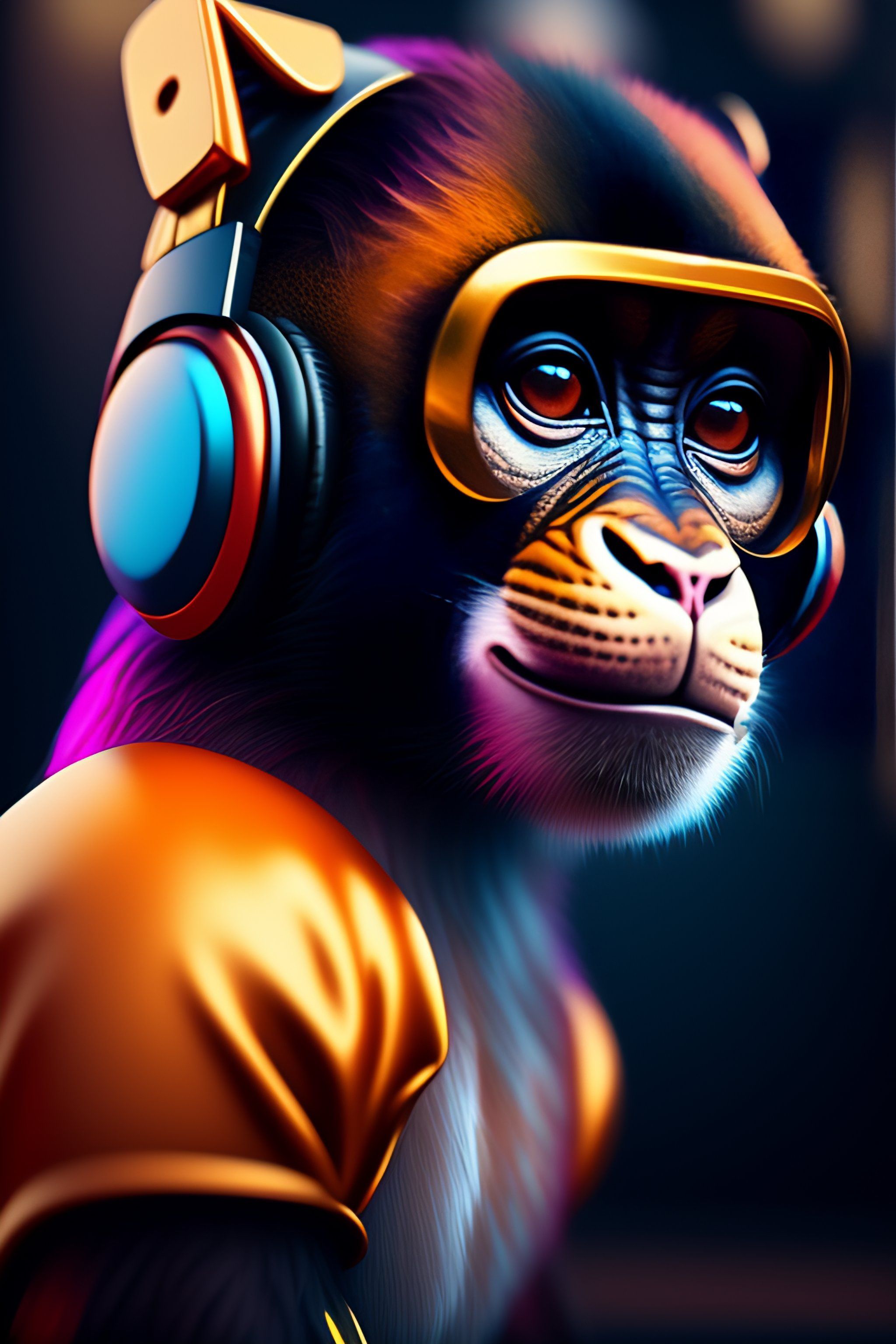 Monkey Art Wallpapers - 4k, HD Monkey Art Backgrounds on WallpaperBat