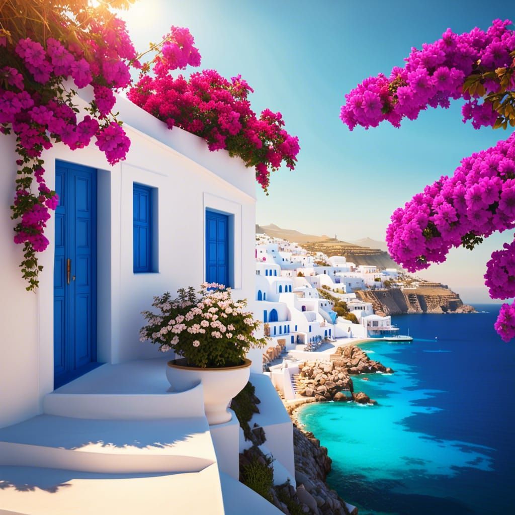 Beautiful Greece Wallpapers - 4k, HD Beautiful Greece Backgrounds on ...