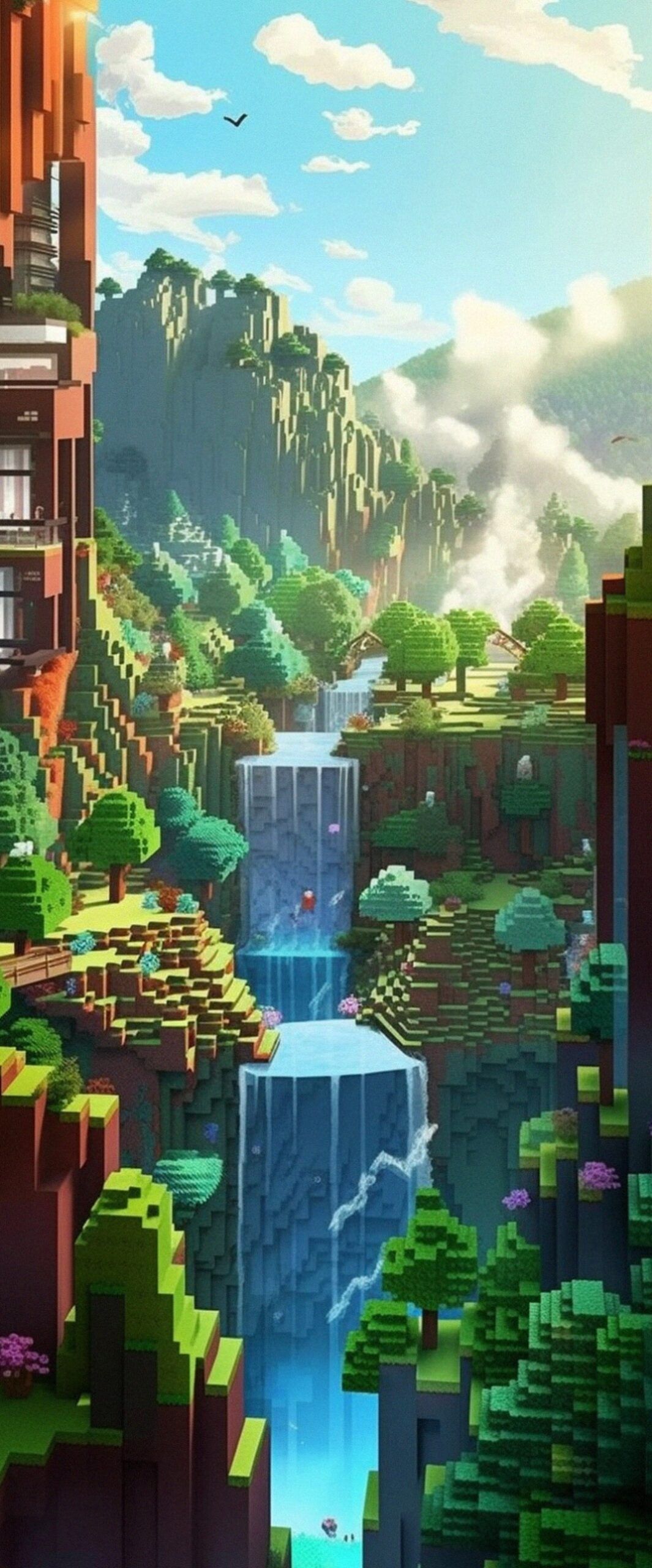 Minecraft iPhone Wallpapers 4k, HD Minecraft iPhone Backgrounds on
